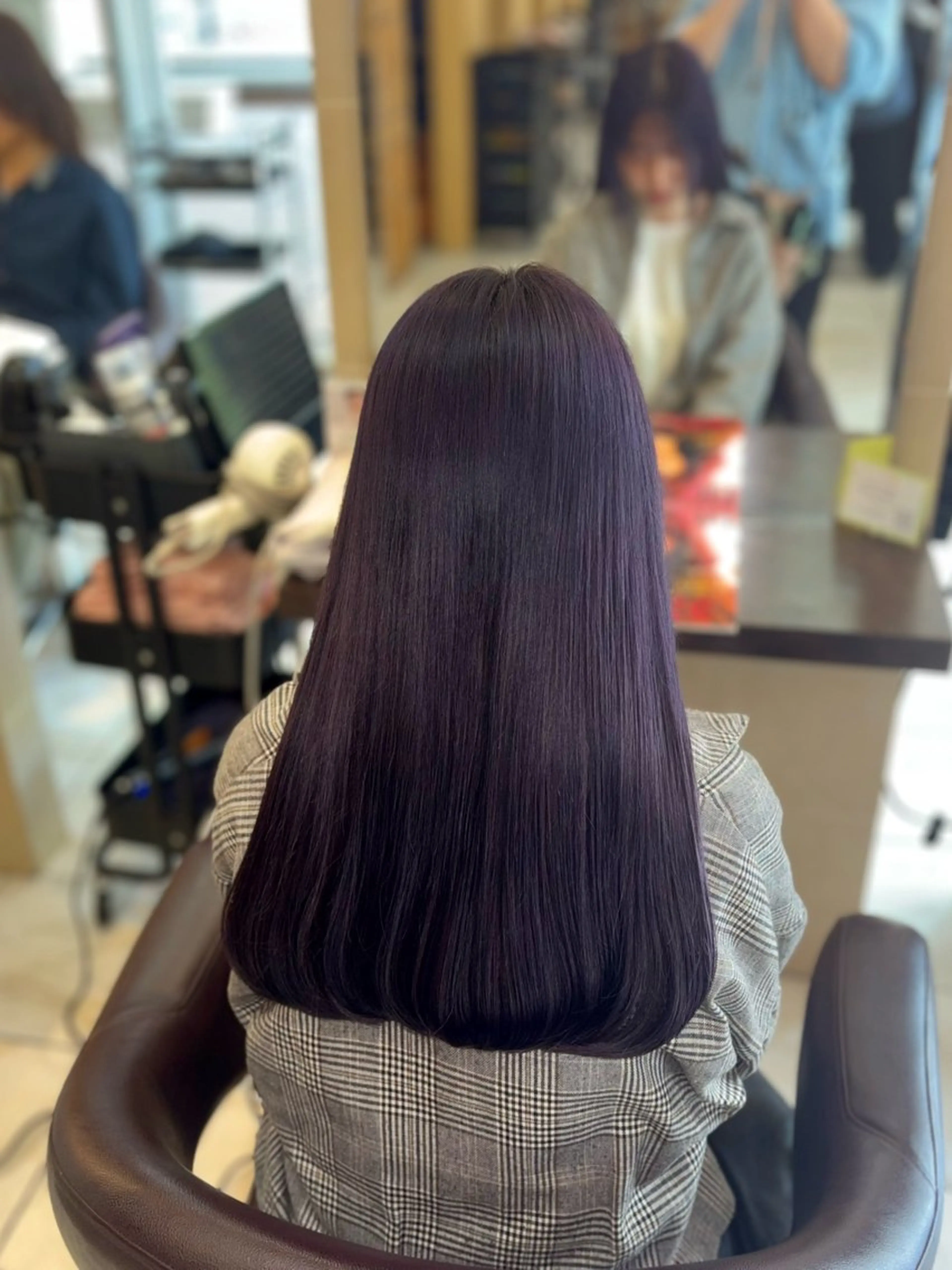 ロング カラー ヘアカラー トリートメント 🎀透明感カラー 🎀ナズナのヘアスタイル