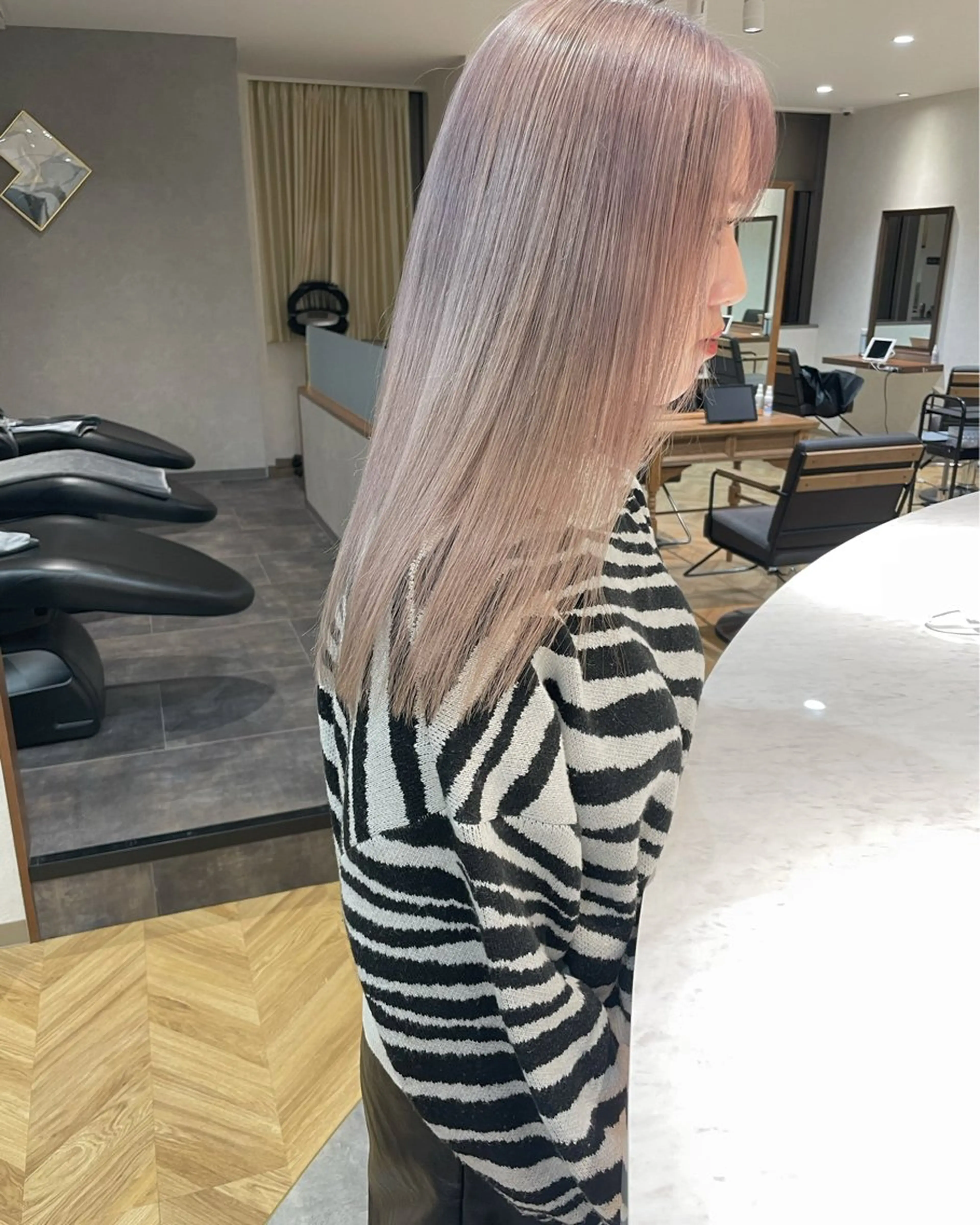 セミロング Aster 店長 れおん✂️のヘアスタイル