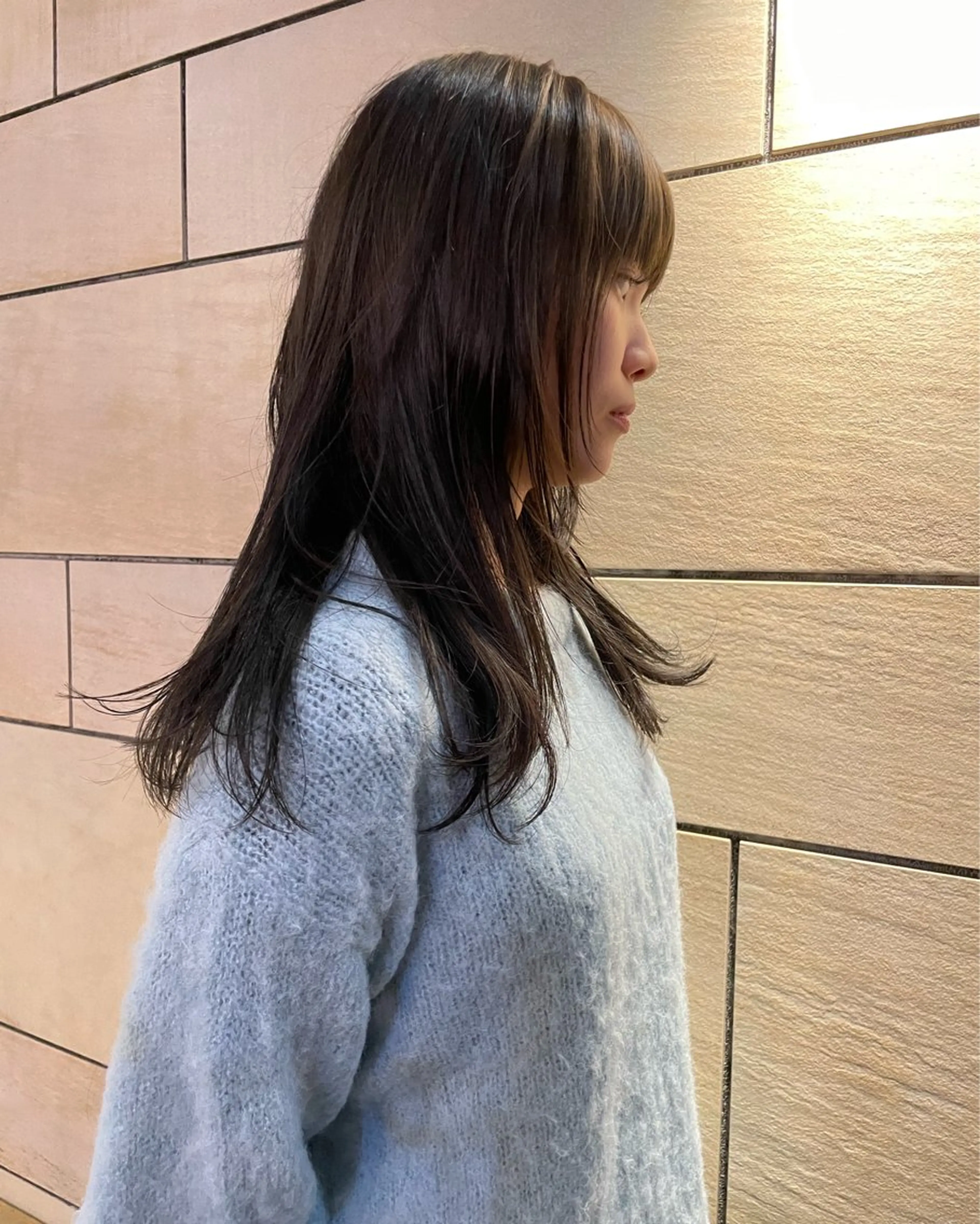 セミロング 🍁ロングパーマドラ イパーマ🍁陸来のヘアスタイル