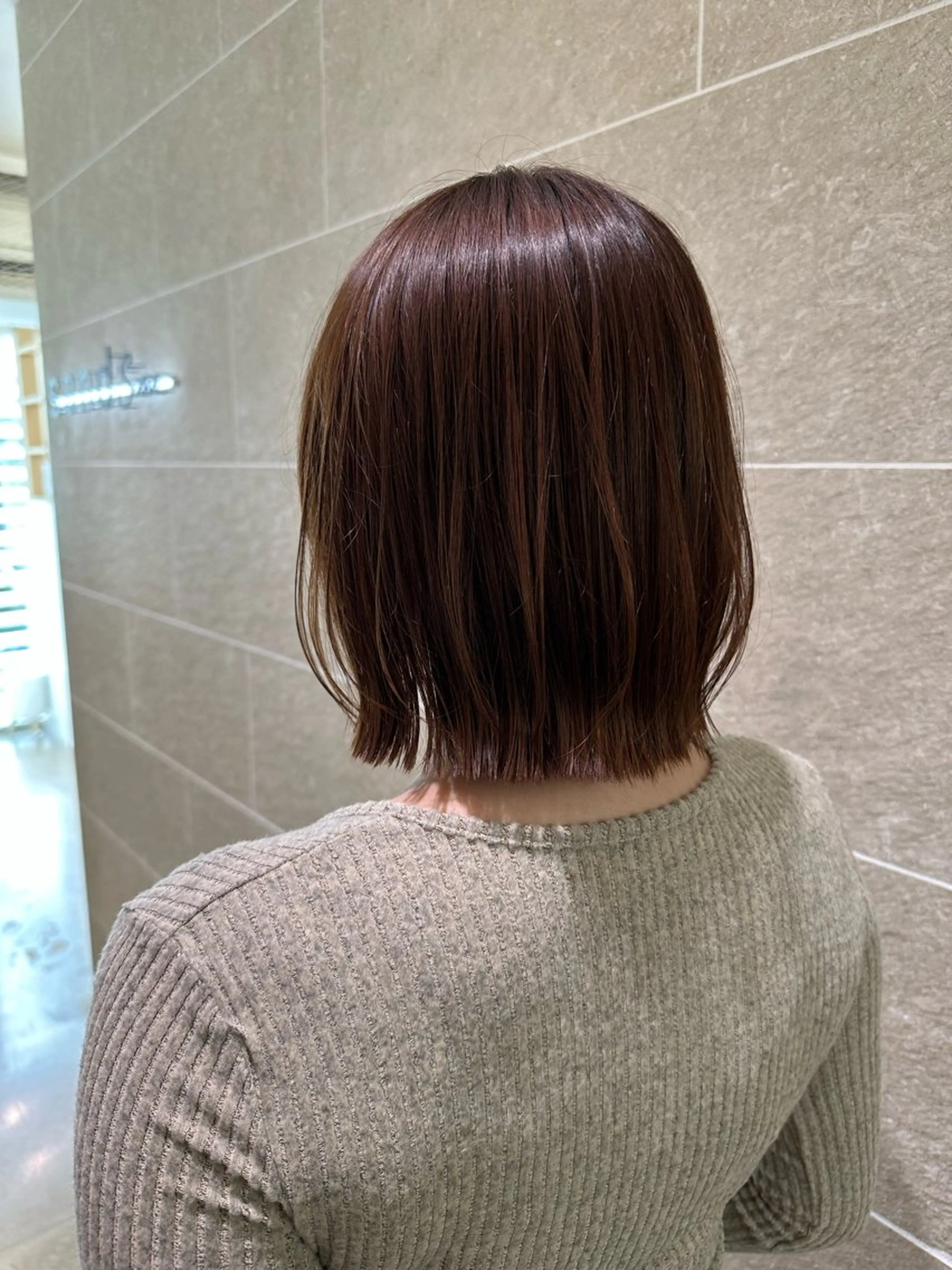 ⭐️似合わせカット⭐️➕うる艶カラー🍀の写真