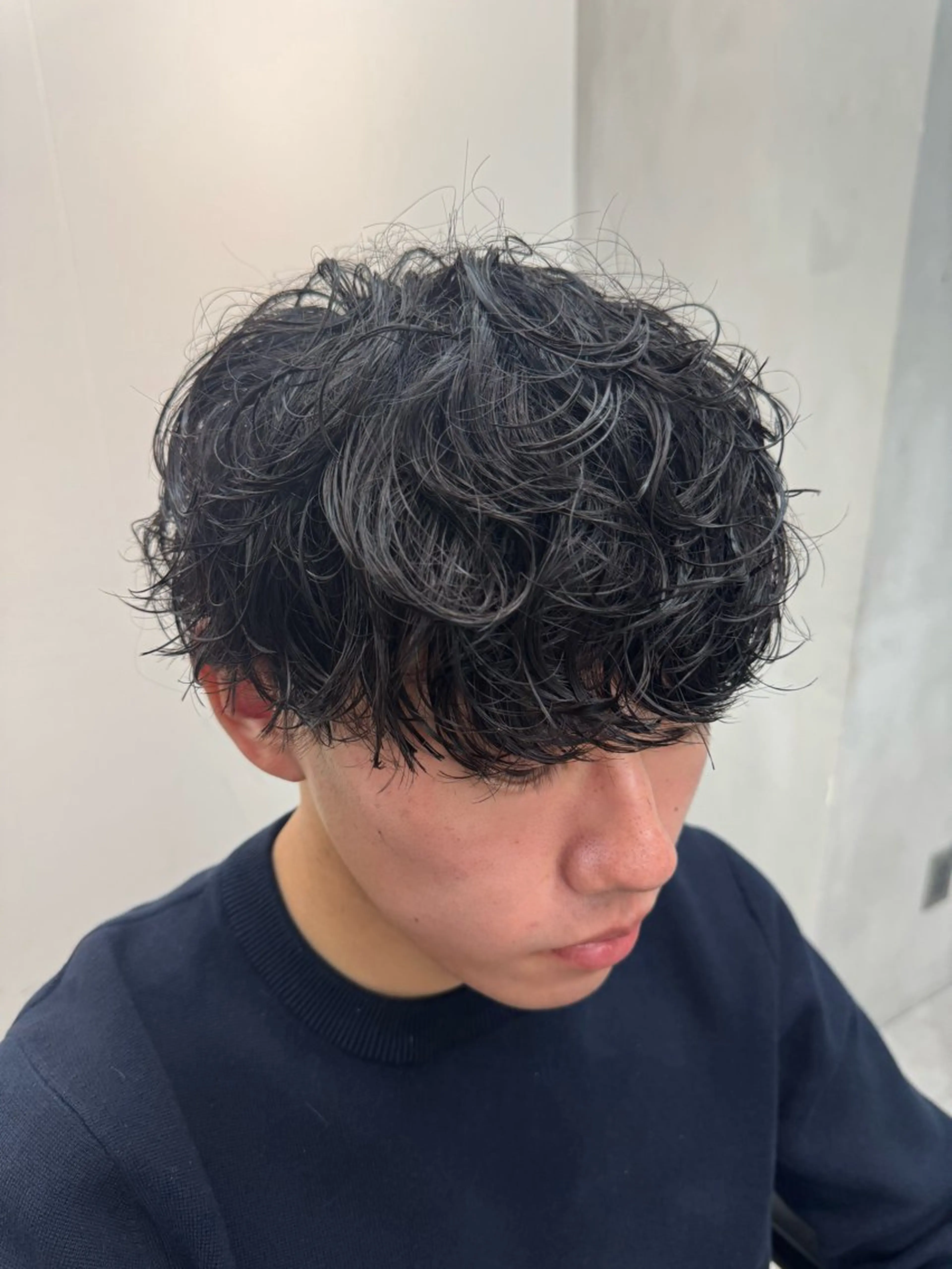 パーマ メンズ メンズパーマ カット パーマ 大宮メンズ特化/パー マ職人/小川藍人のヘアスタイル
