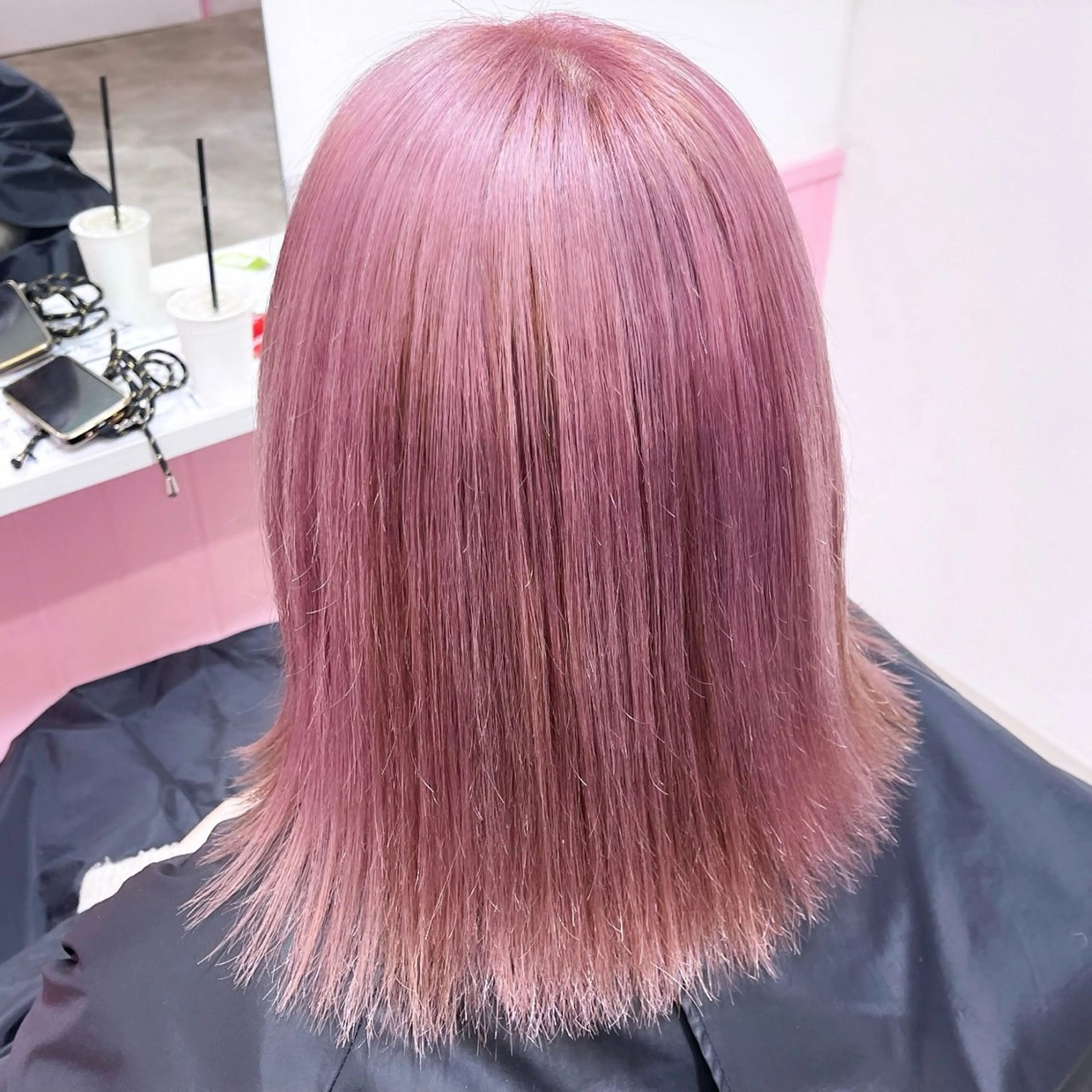 ミディアム カラー 🎀ミルクティー/暖 色×レイヤー/マリアのヘアスタイル