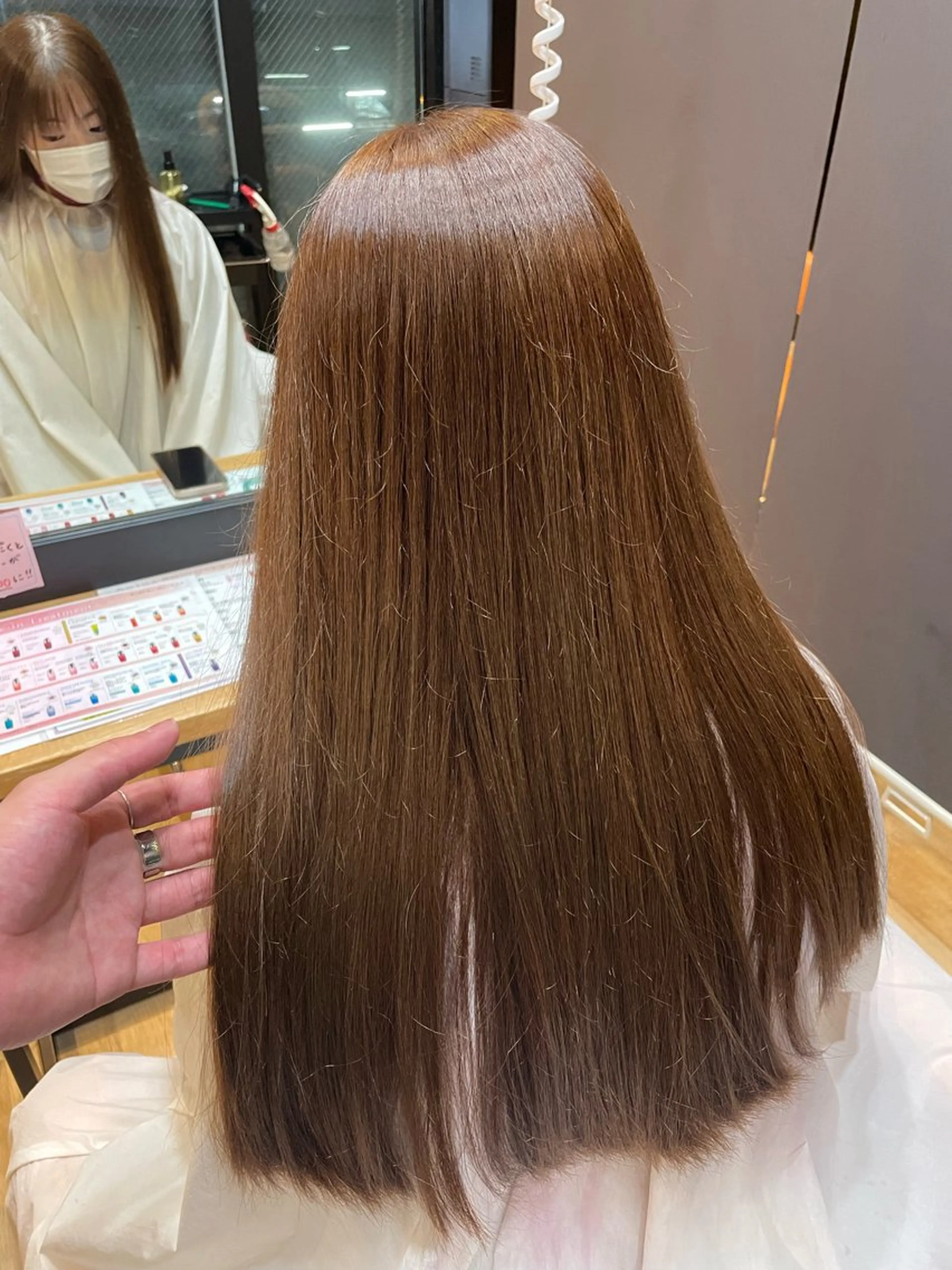 ロング カラー グレージュ オリーブグレージュ オリーブグレー カット ヘアカラー 髪質改善/ブリーチ 田代 龍我のヘアスタイル