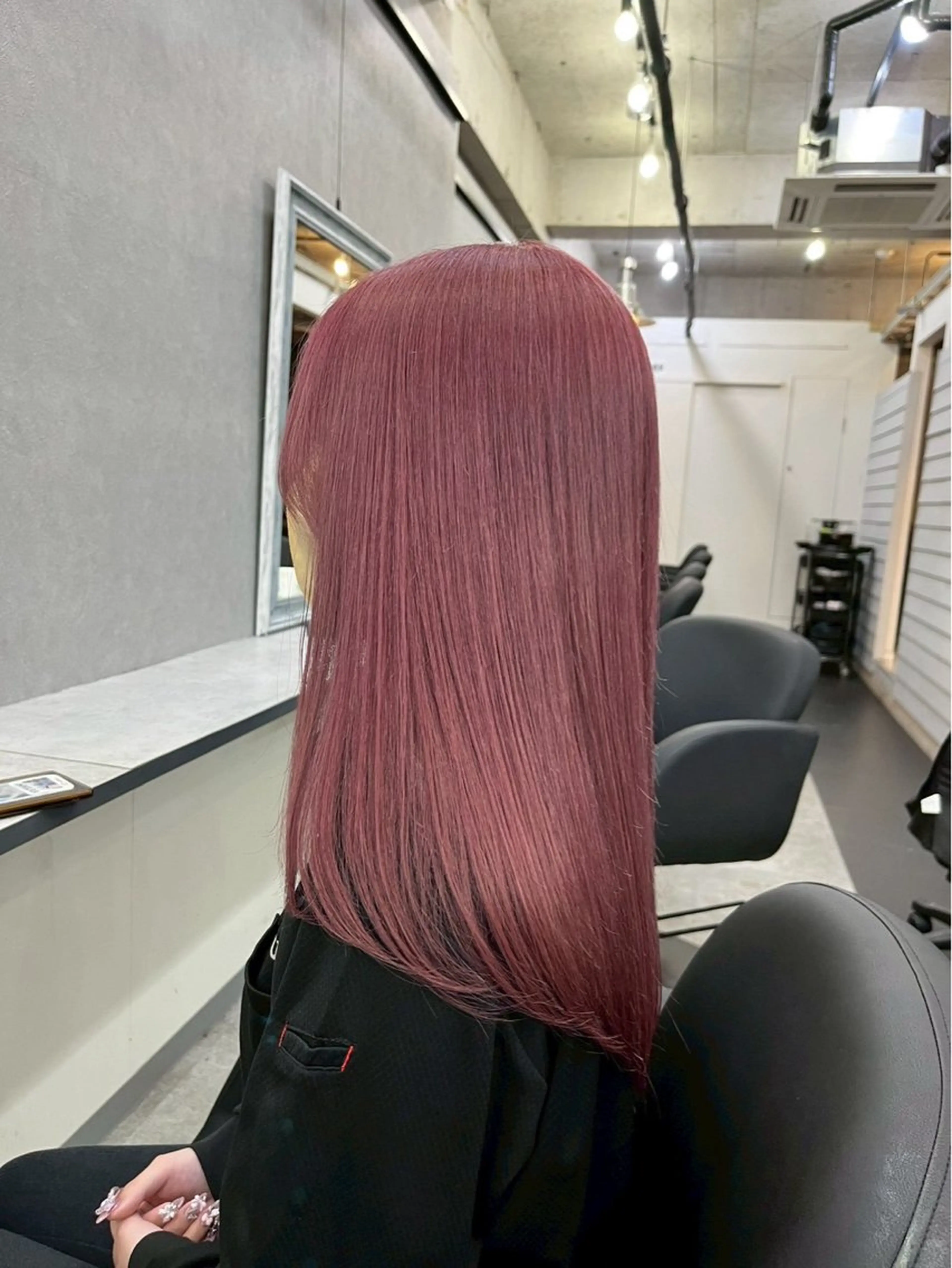 カラー 陽 菜のヘアスタイル