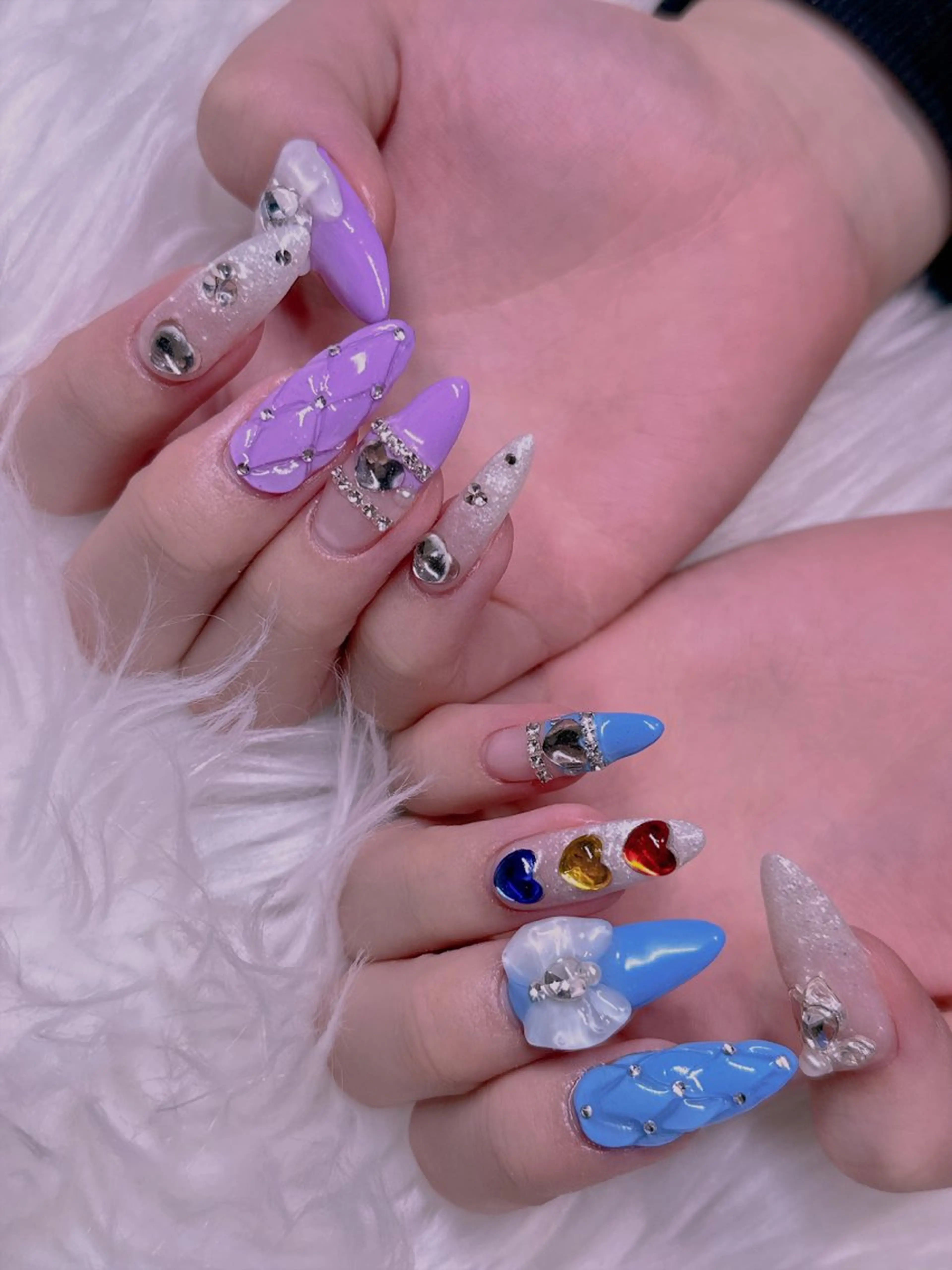 ネイル 長さだし専門店 M2　rikaのネイルデザイン