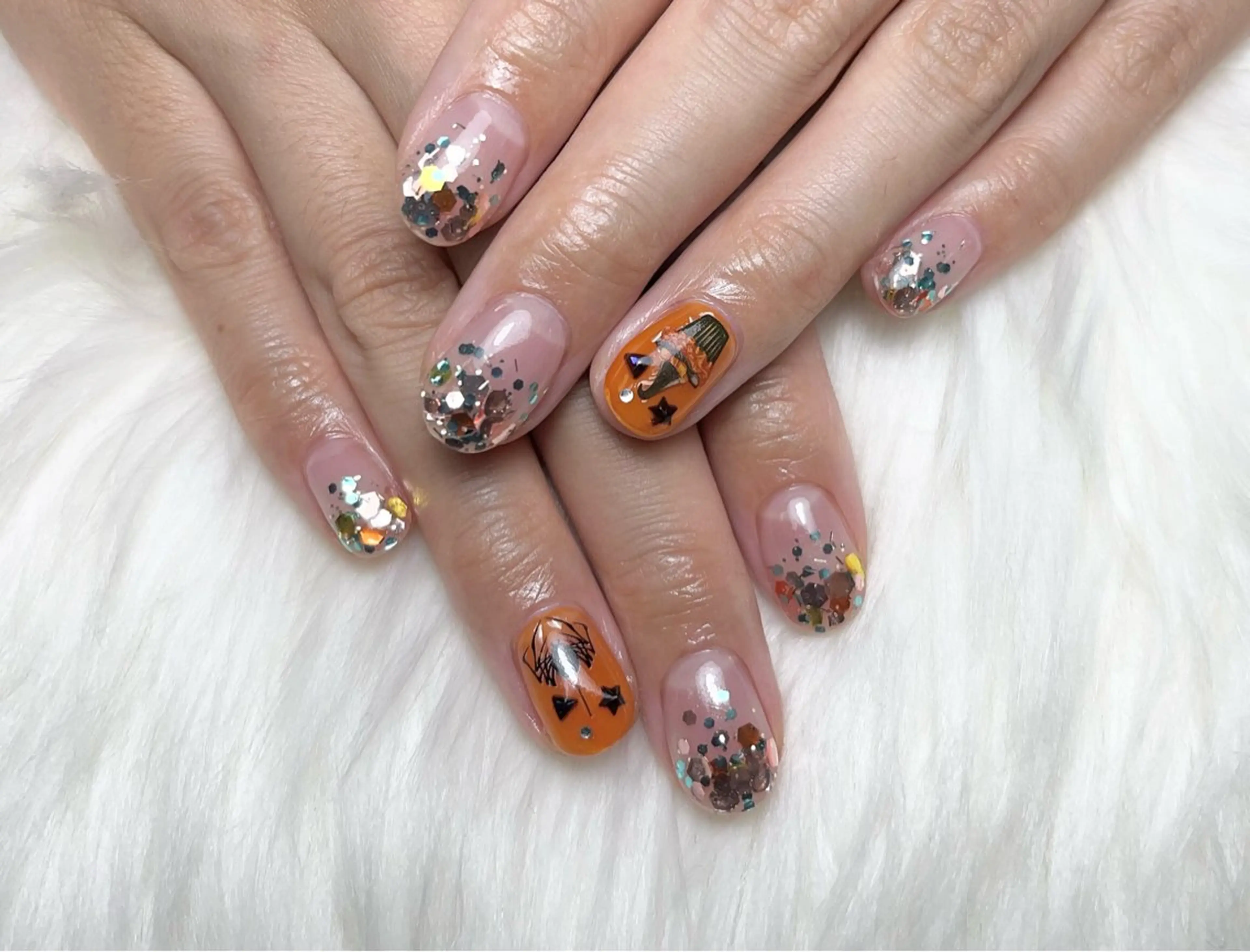 ネイル ハロウィン Rs nail 新宿西口のネイルデザイン