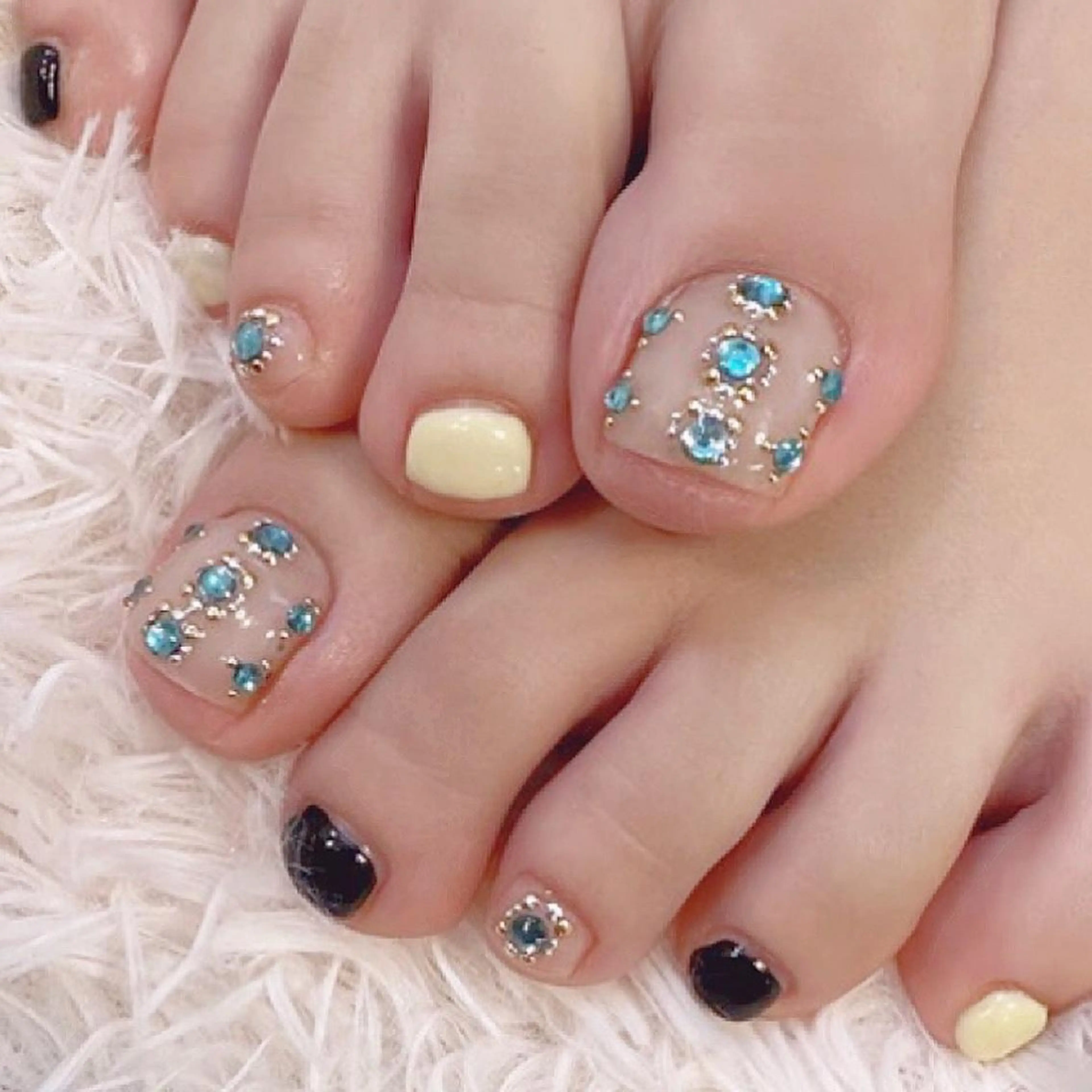 ネイル フットネイル plunail mikiのネイルデザイン