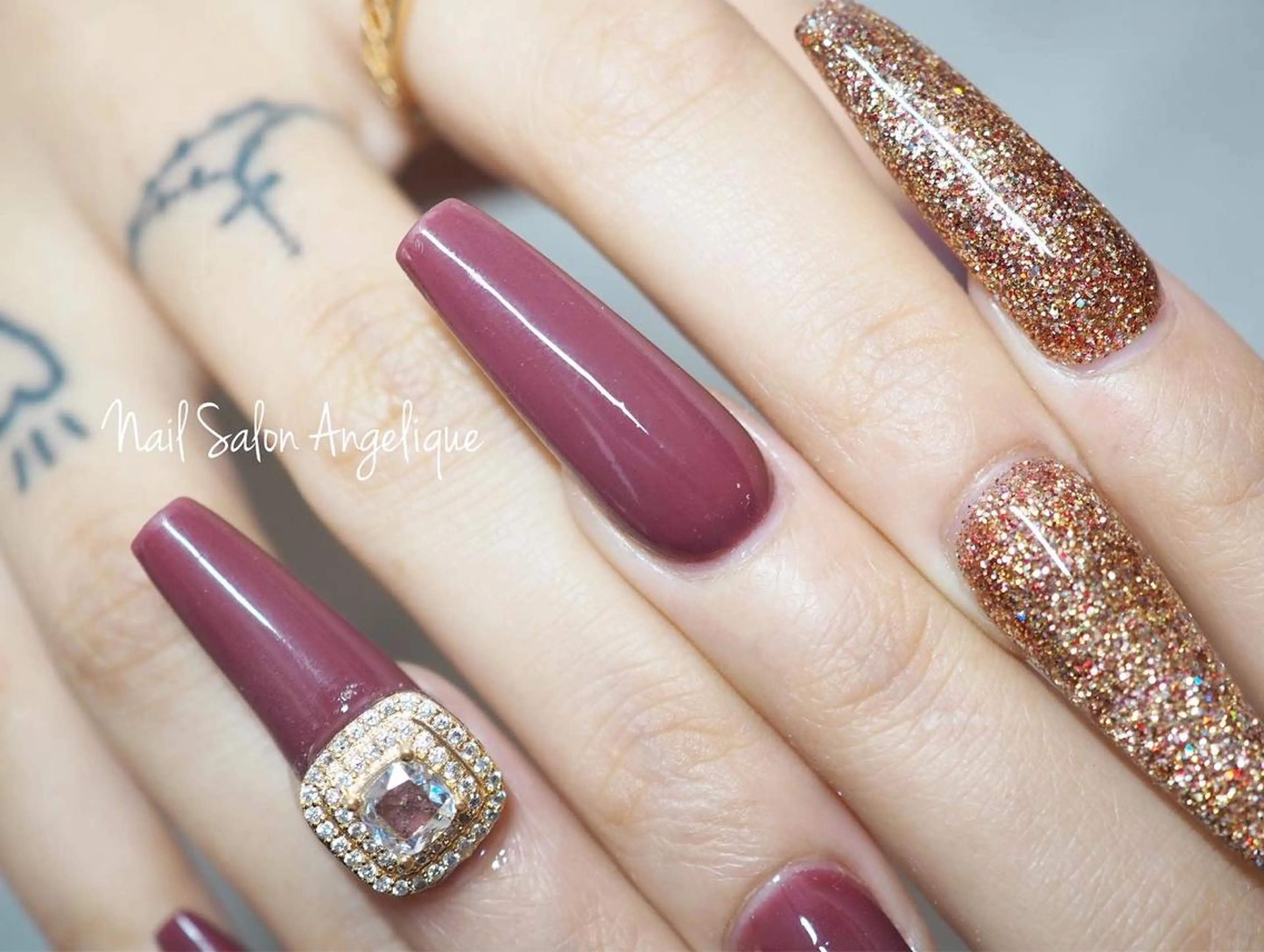 ネイル アートネイル ロングネイル スカルプネイル ハンドネイル Nailist Rumiのネイルデザイン