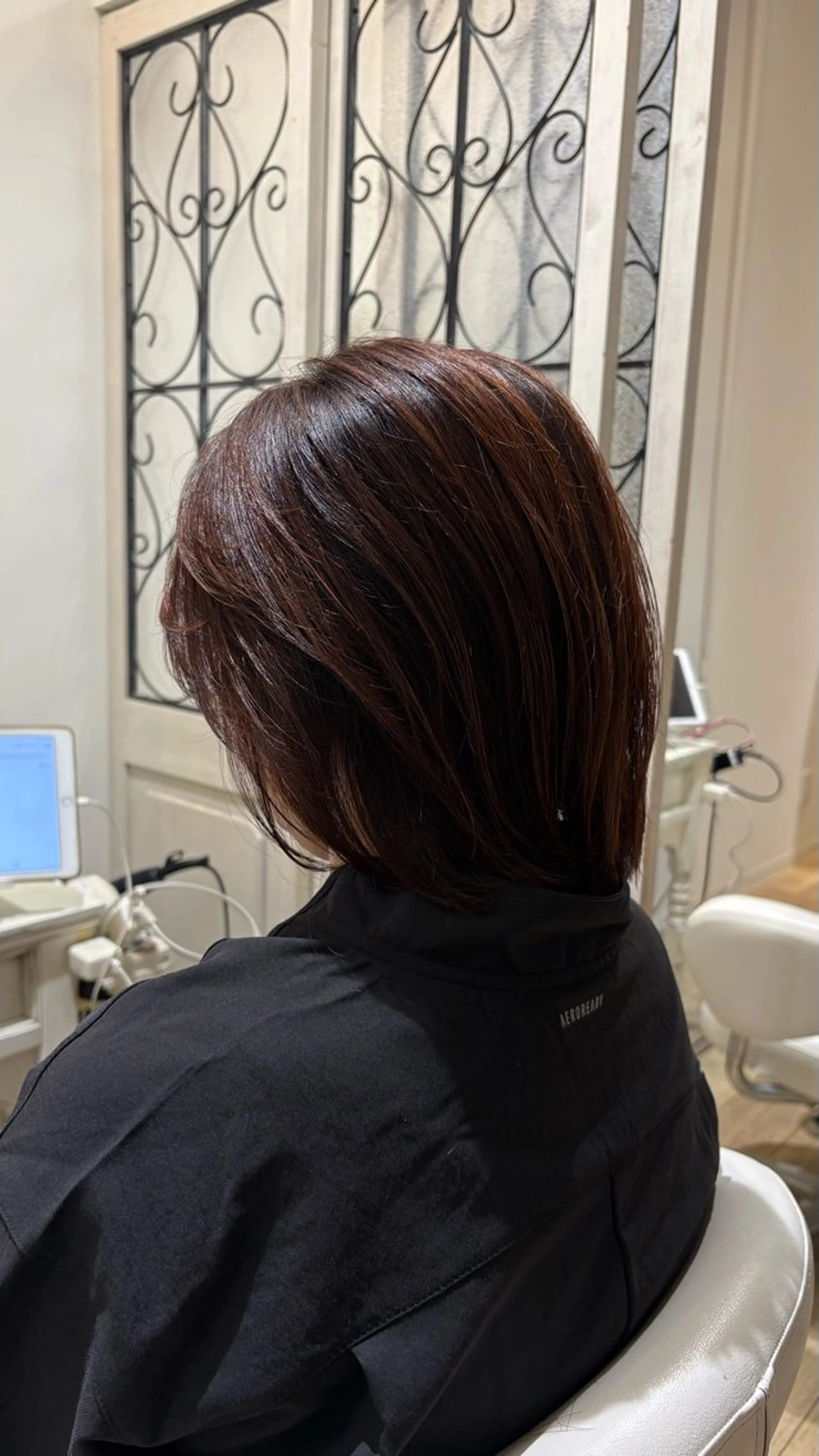 ロング カラー カット トリートメント ♣️似合わせ 艶髪カラーYUUGAのヘアスタイル