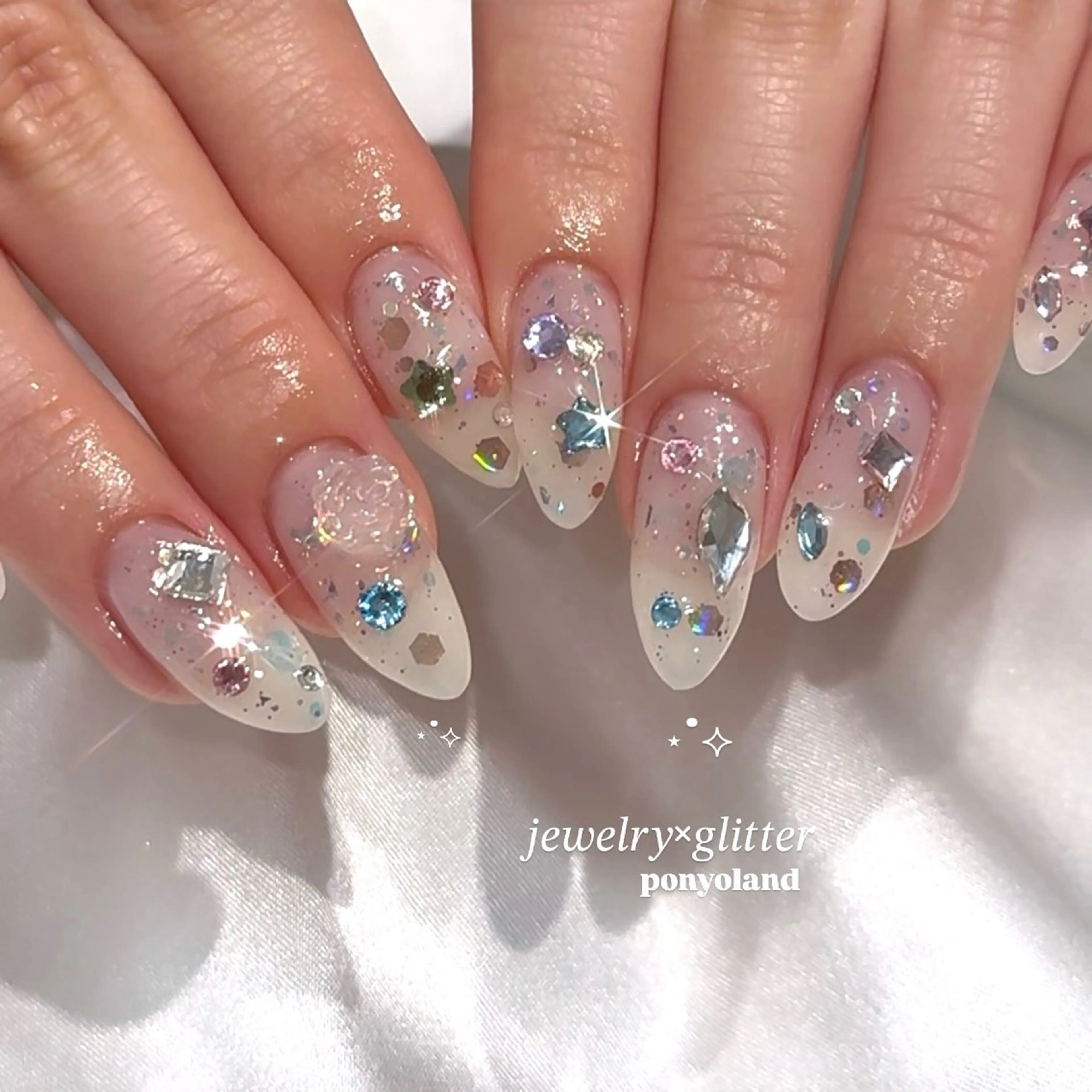 ネイル ハンドネイル ponyoland 目黒/恵比寿💎のネイルデザイン