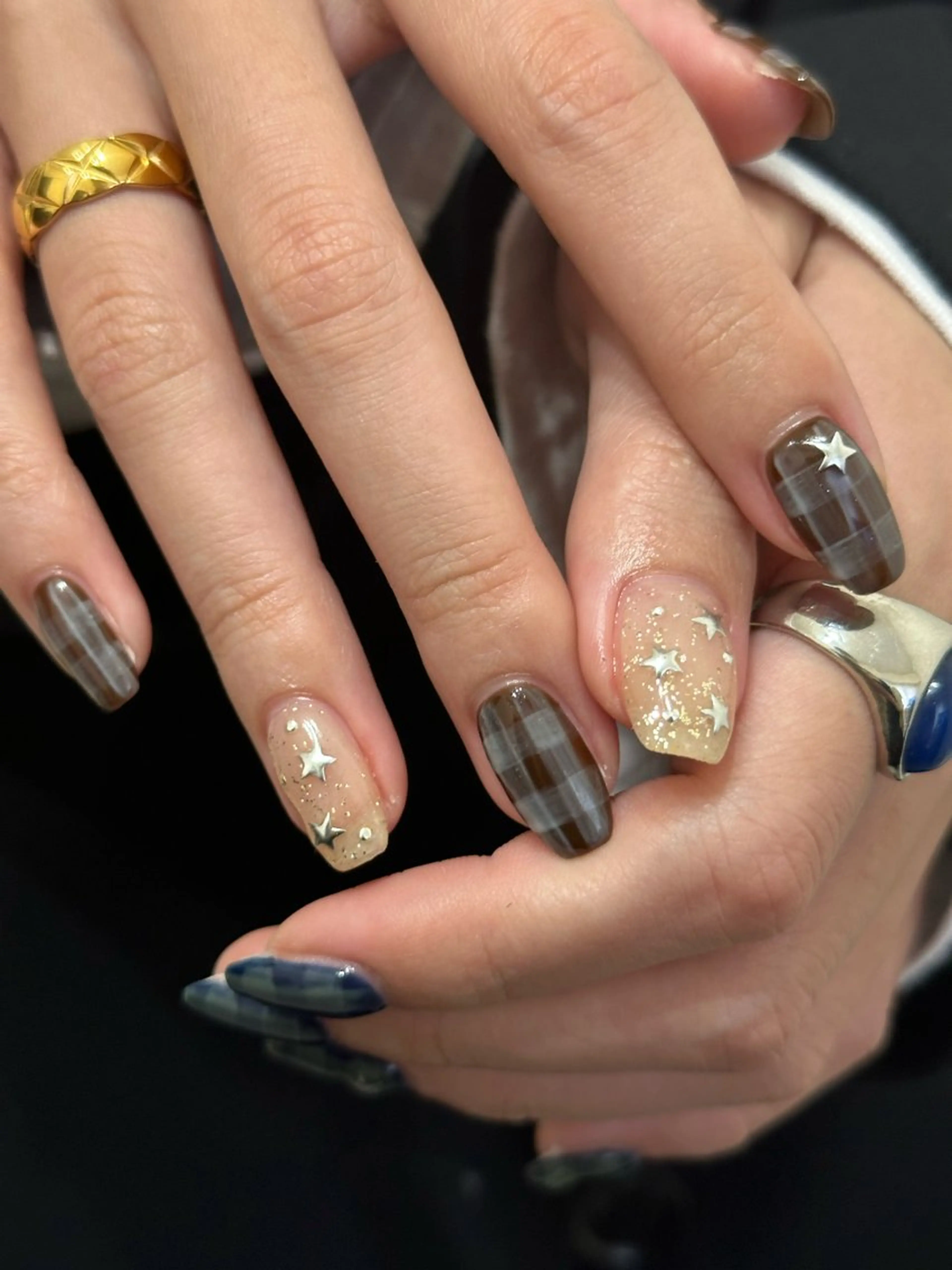 ネイル アートネイル ハンドネイル フットネイル kiii.__ ✴︎*のネイルデザイン