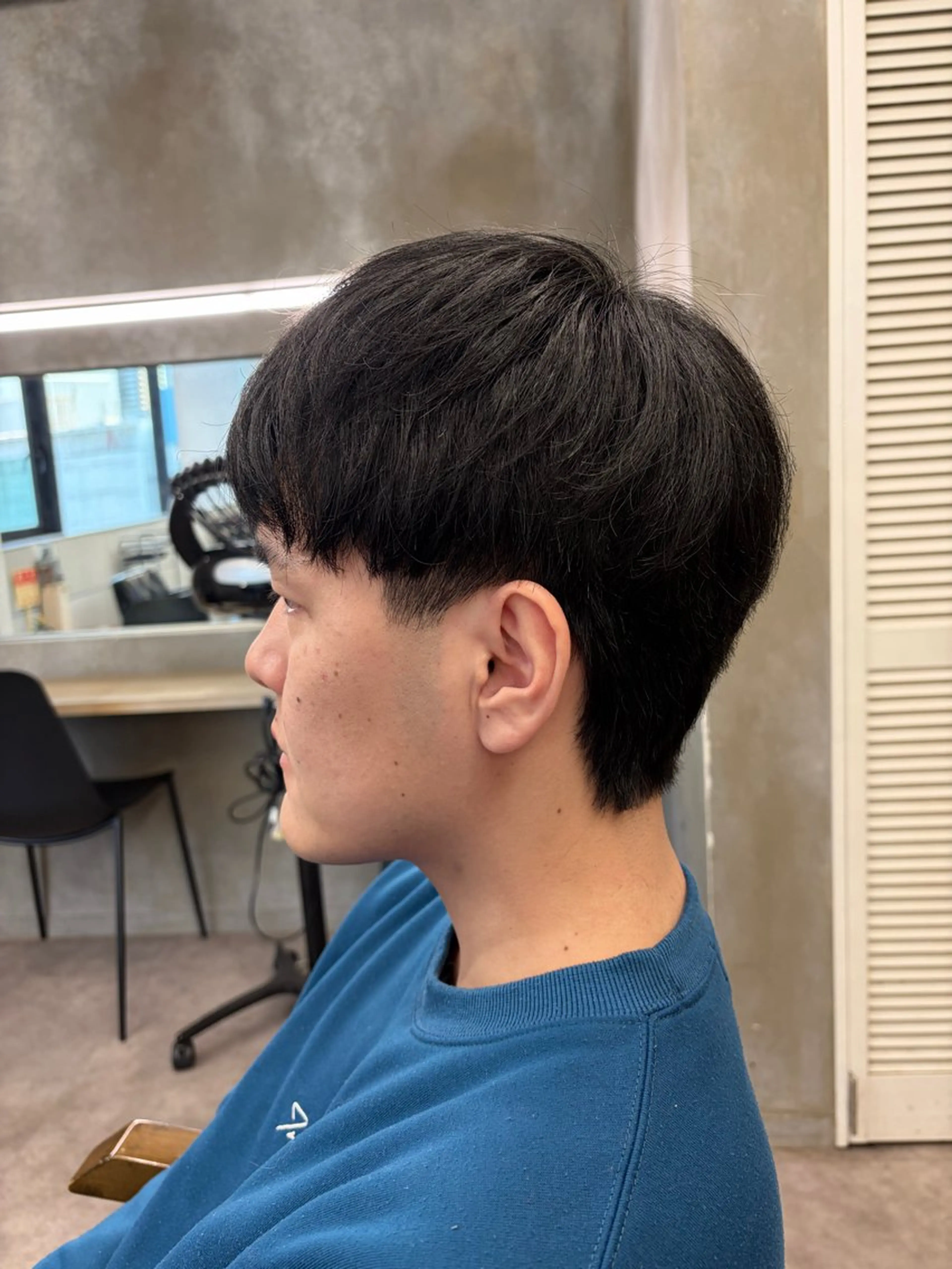 メンズ ダウンパーマ メンズ韓国風 メンズパーマ カット 縮毛矯正 💜垢抜けメンズパー マ💜Sakuraのヘアスタイル