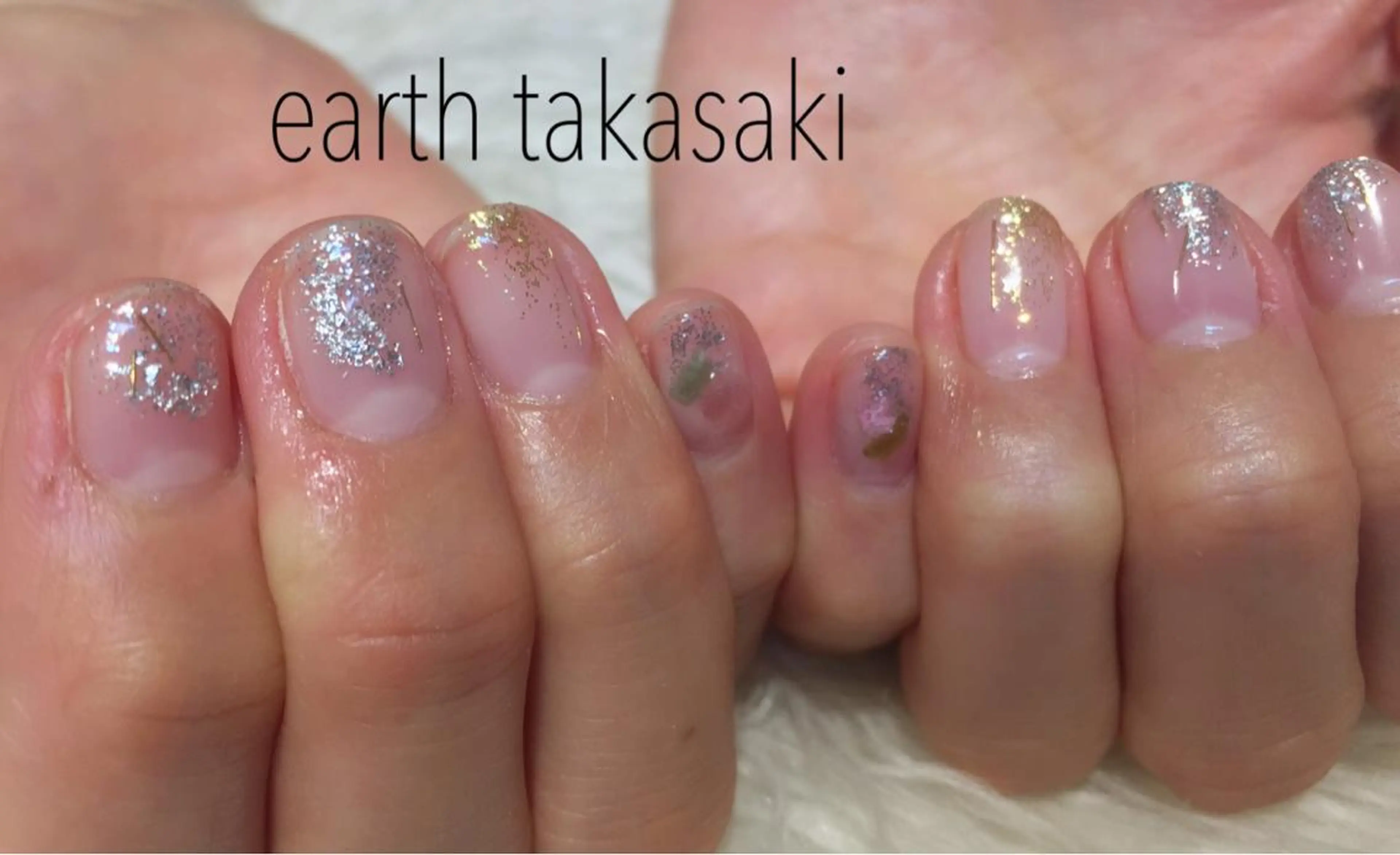 ネイル クリアネイル EARTH nanaのネイルデザイン