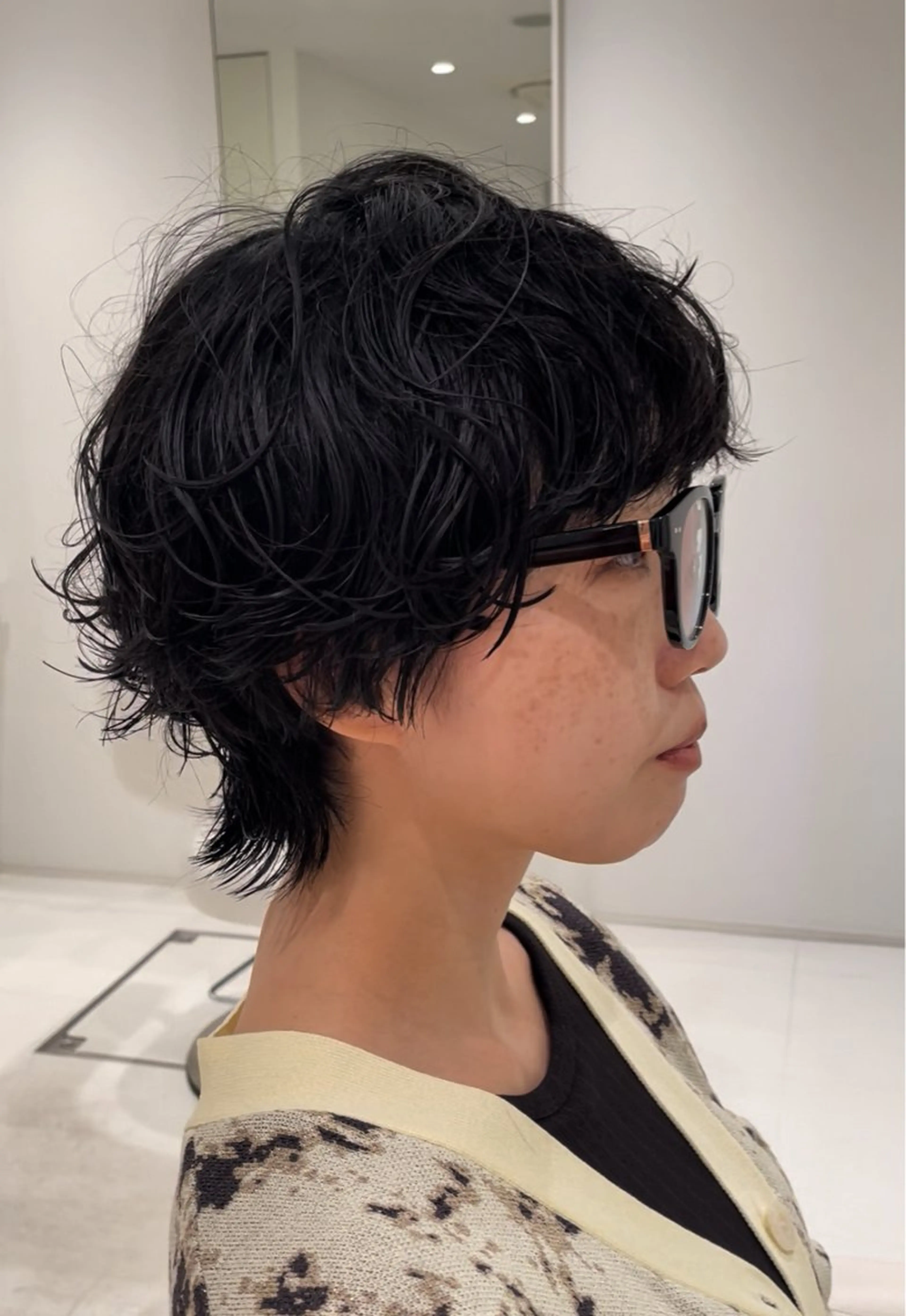 ショート パーマ カット パーマ カット特化美容師/ 千春のヘアスタイル