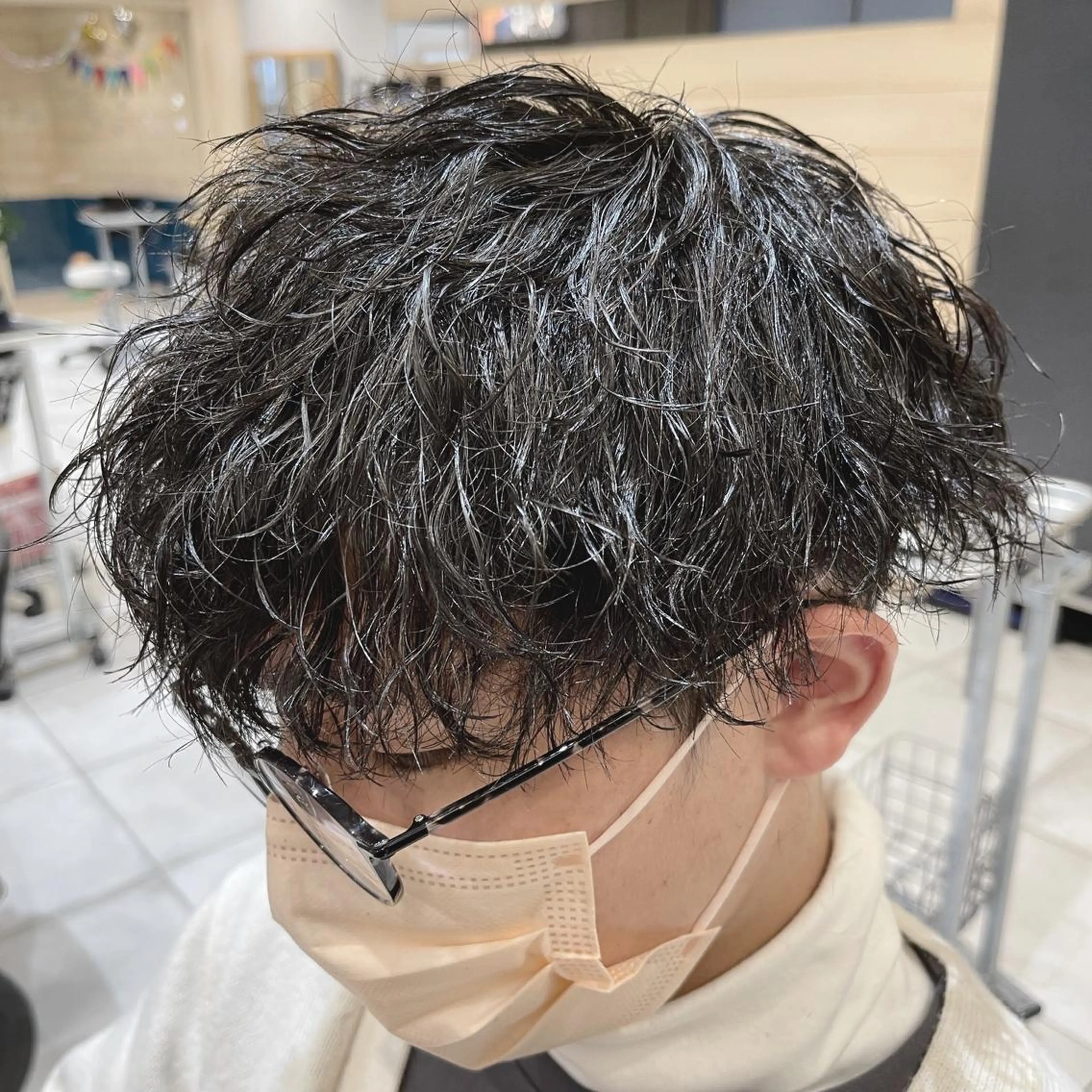 メンズ ✨愛知県初アイロン パーマ/ 瀬見井✨のヘアスタイル