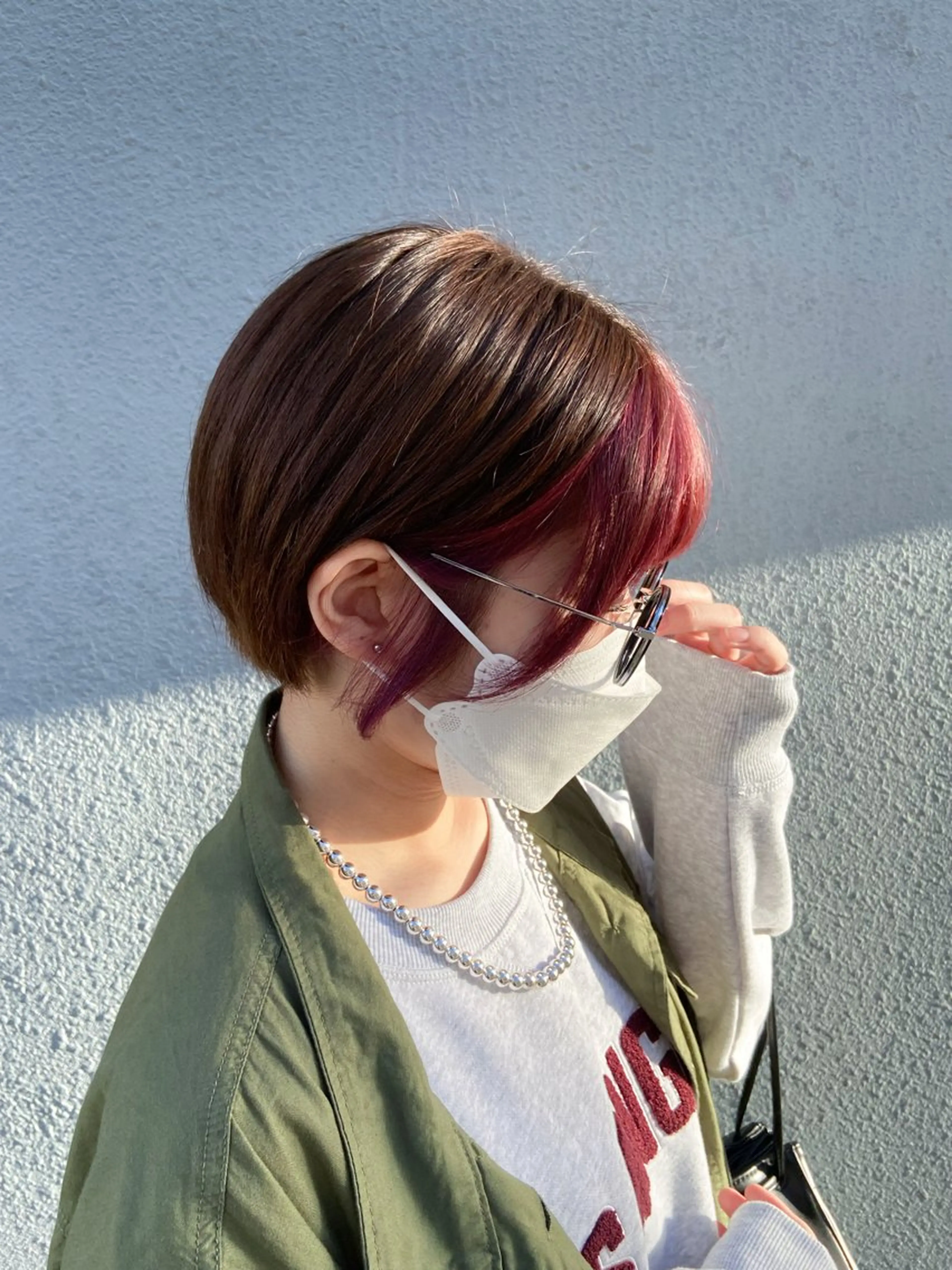 ショート モリ アヤノのヘアスタイル