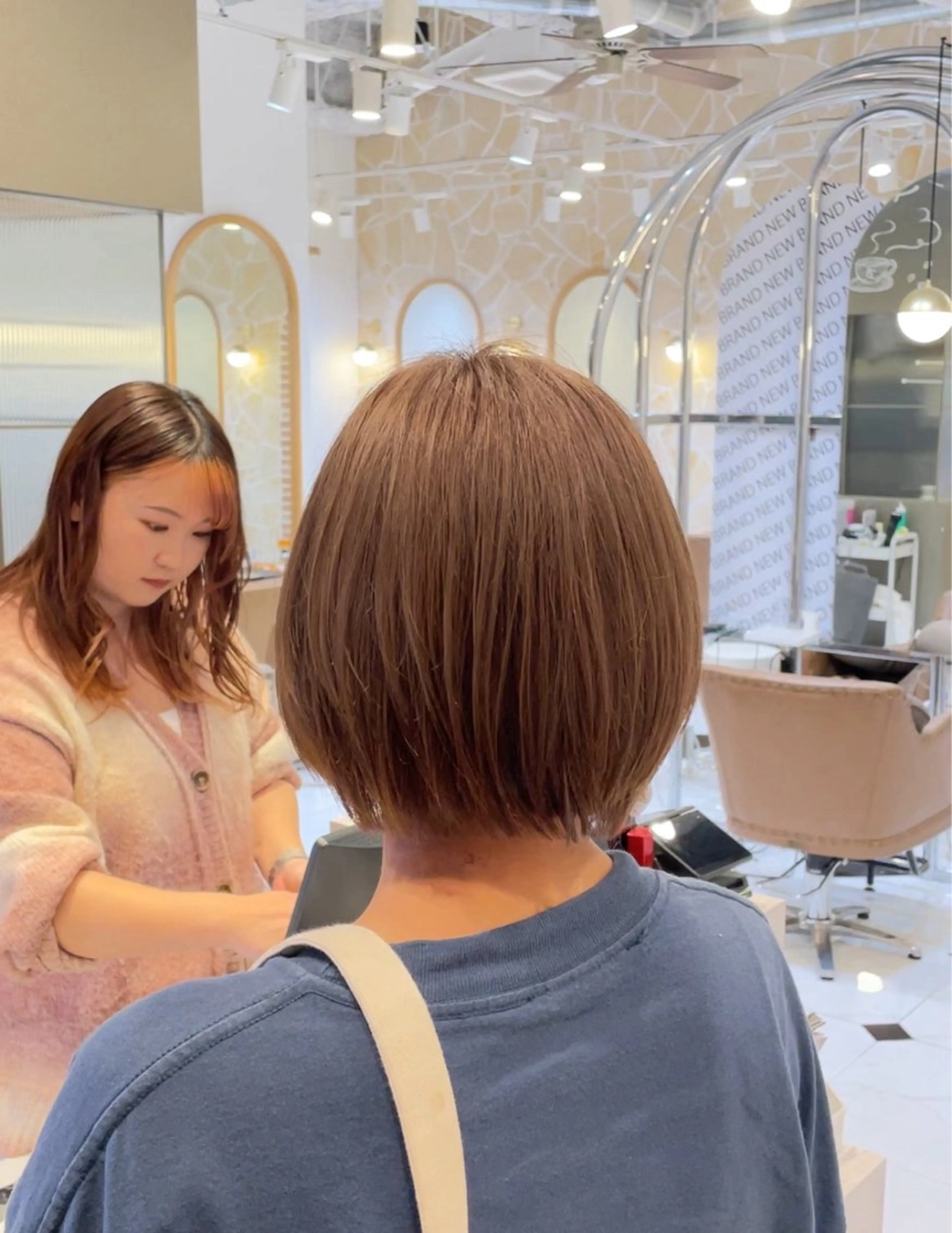 ショート カラー カット ヘアカラー 辻 雅也のヘアスタイル