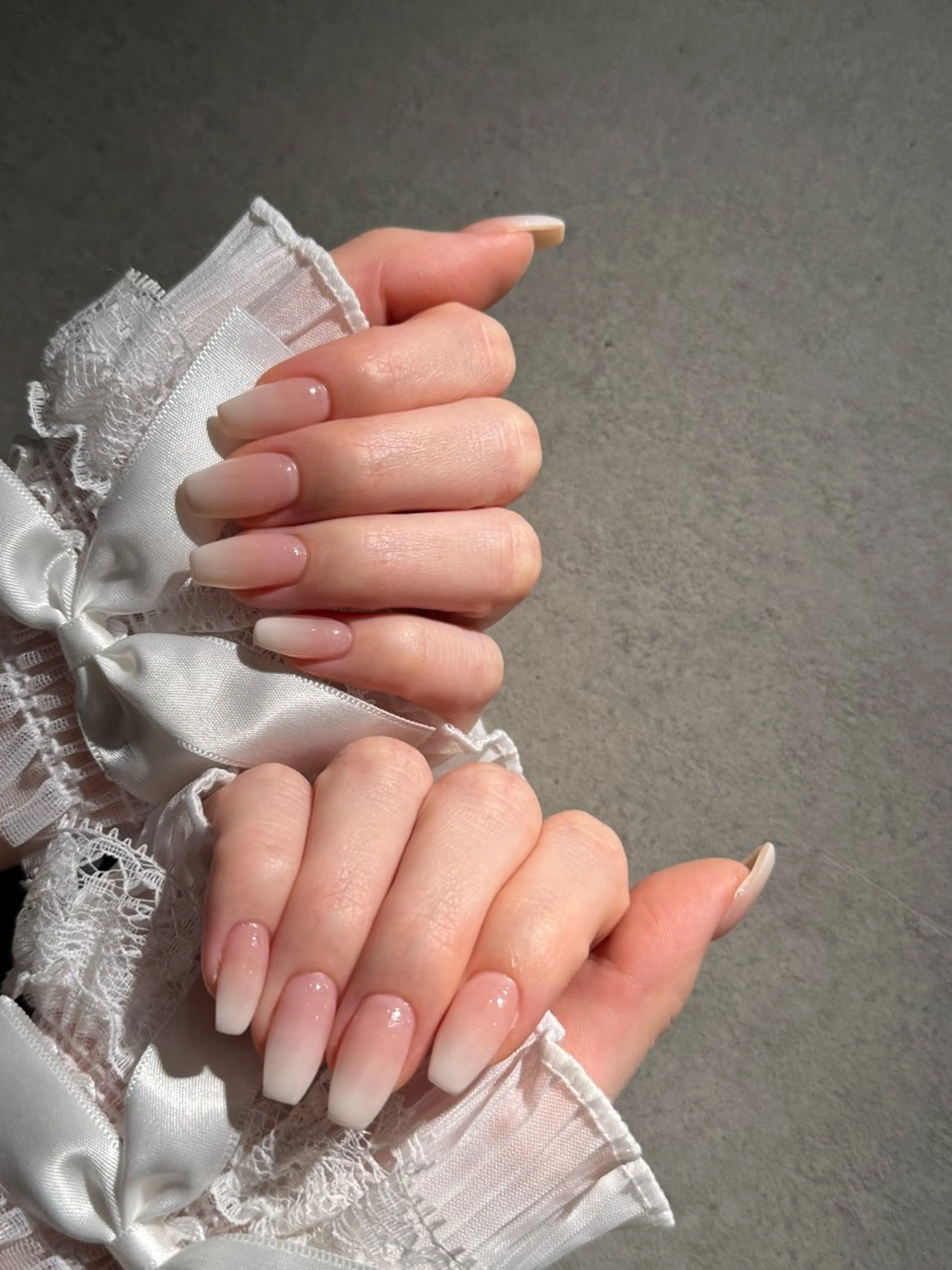 ネイル I-nailロング /ワンホン/キラキラのネイルデザイン