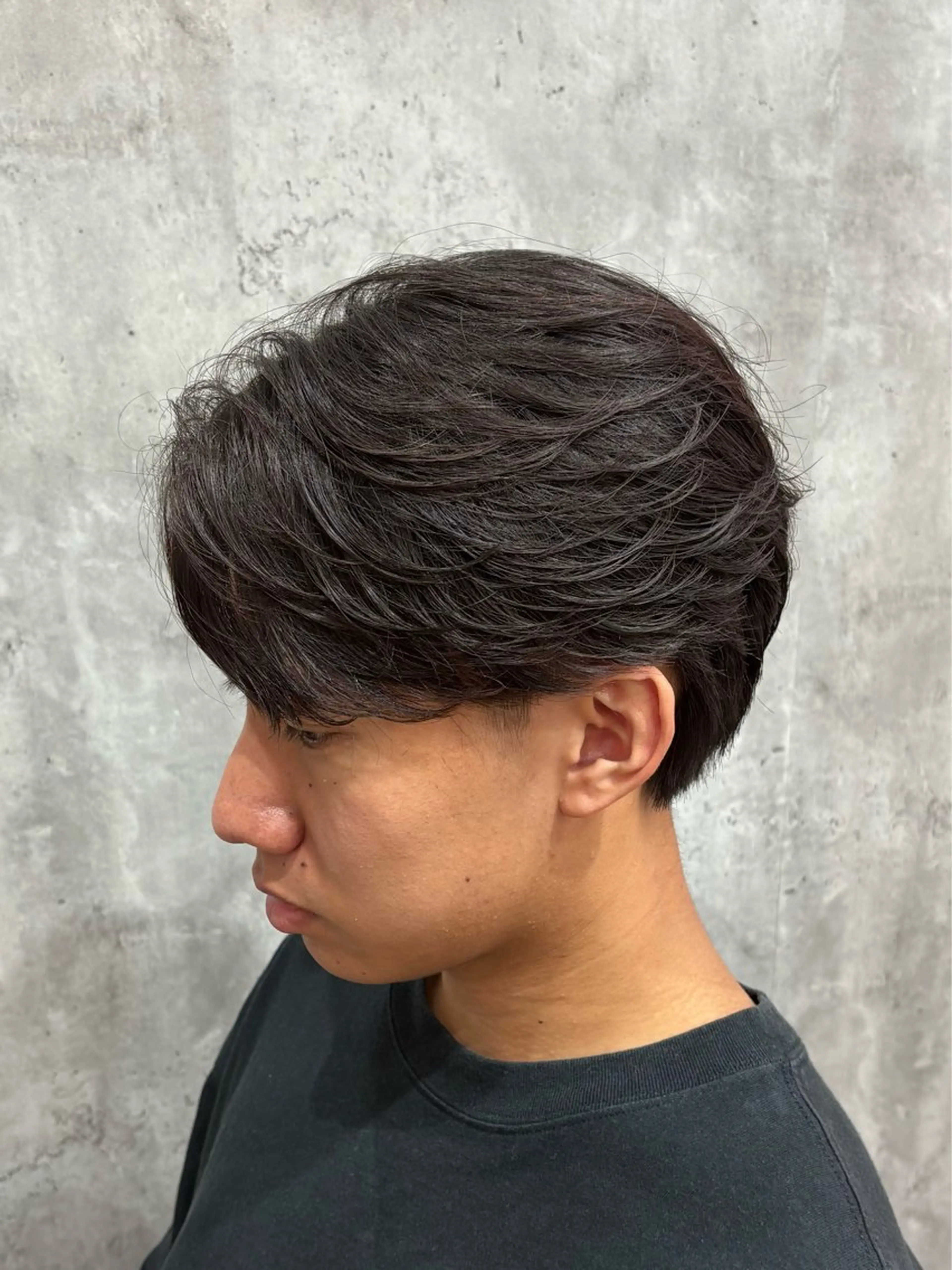 【1日1名まで/朝のセットがラクなる✨】メンズカット➕メンズパーマ#フェザーパーマ#ニュアンスパーマ#シャドウパーマの写真