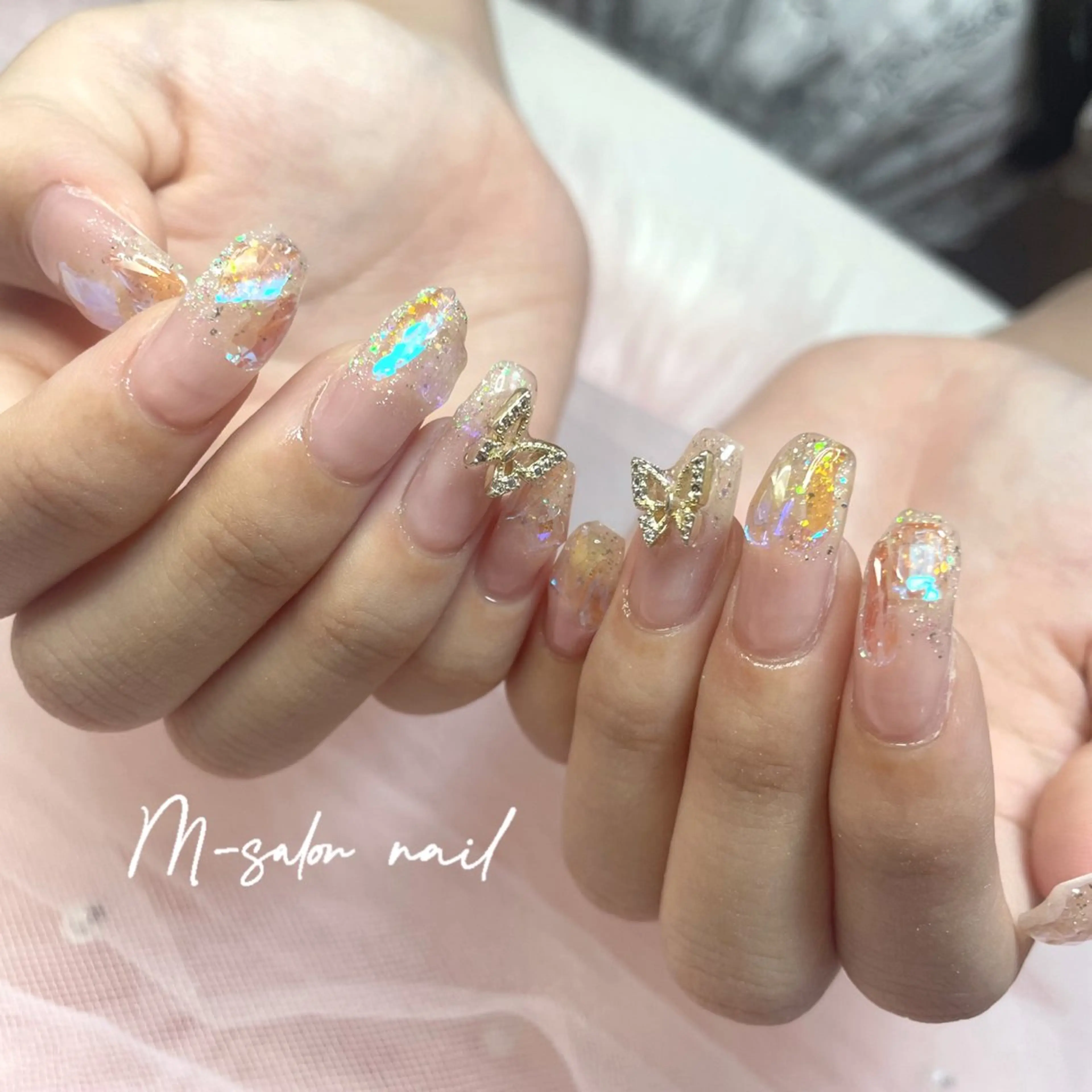 ネイル ハンドネイル 韓国/網紅/パーツ M-salonのネイルデザイン