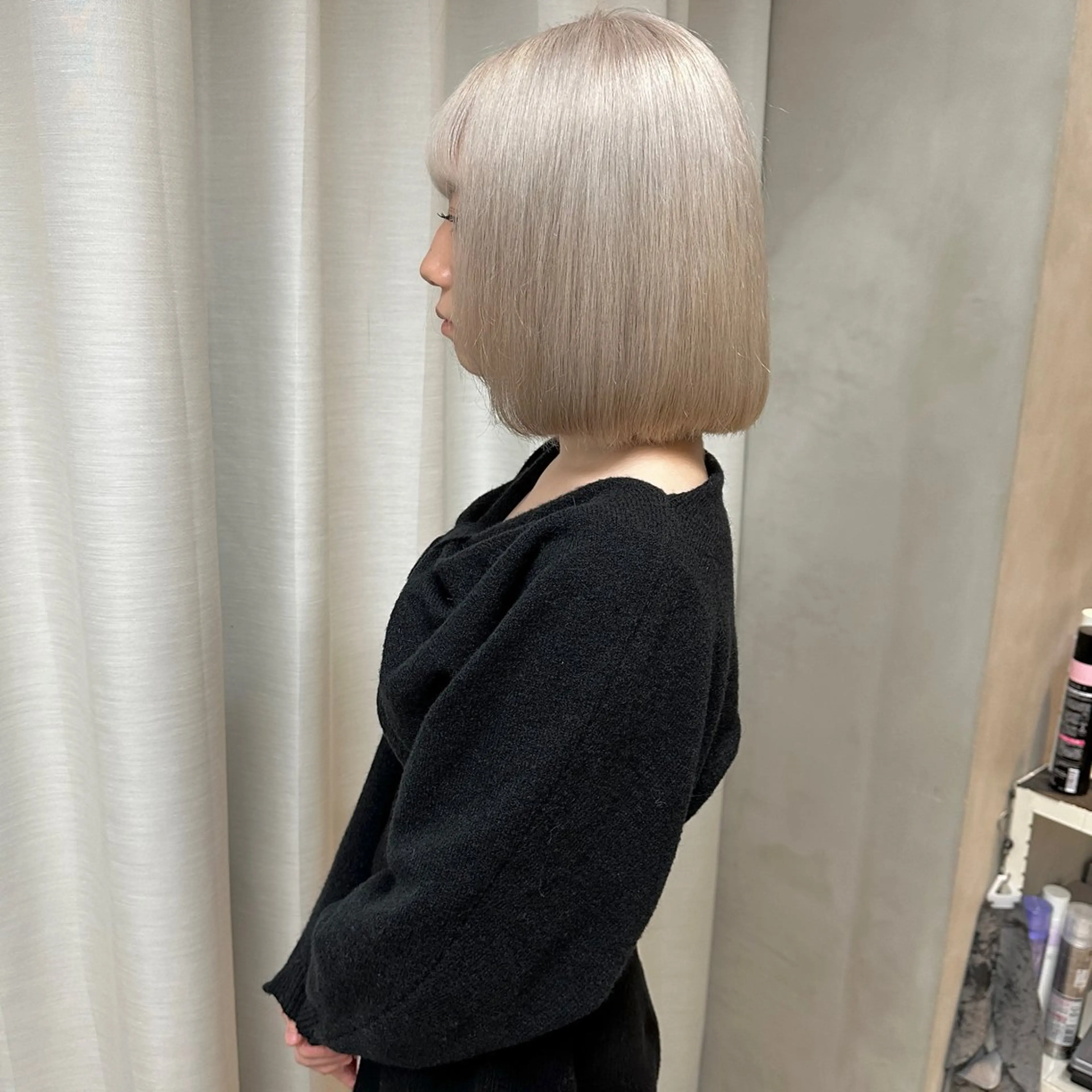 ショート カラー はちすか るかのヘアスタイル