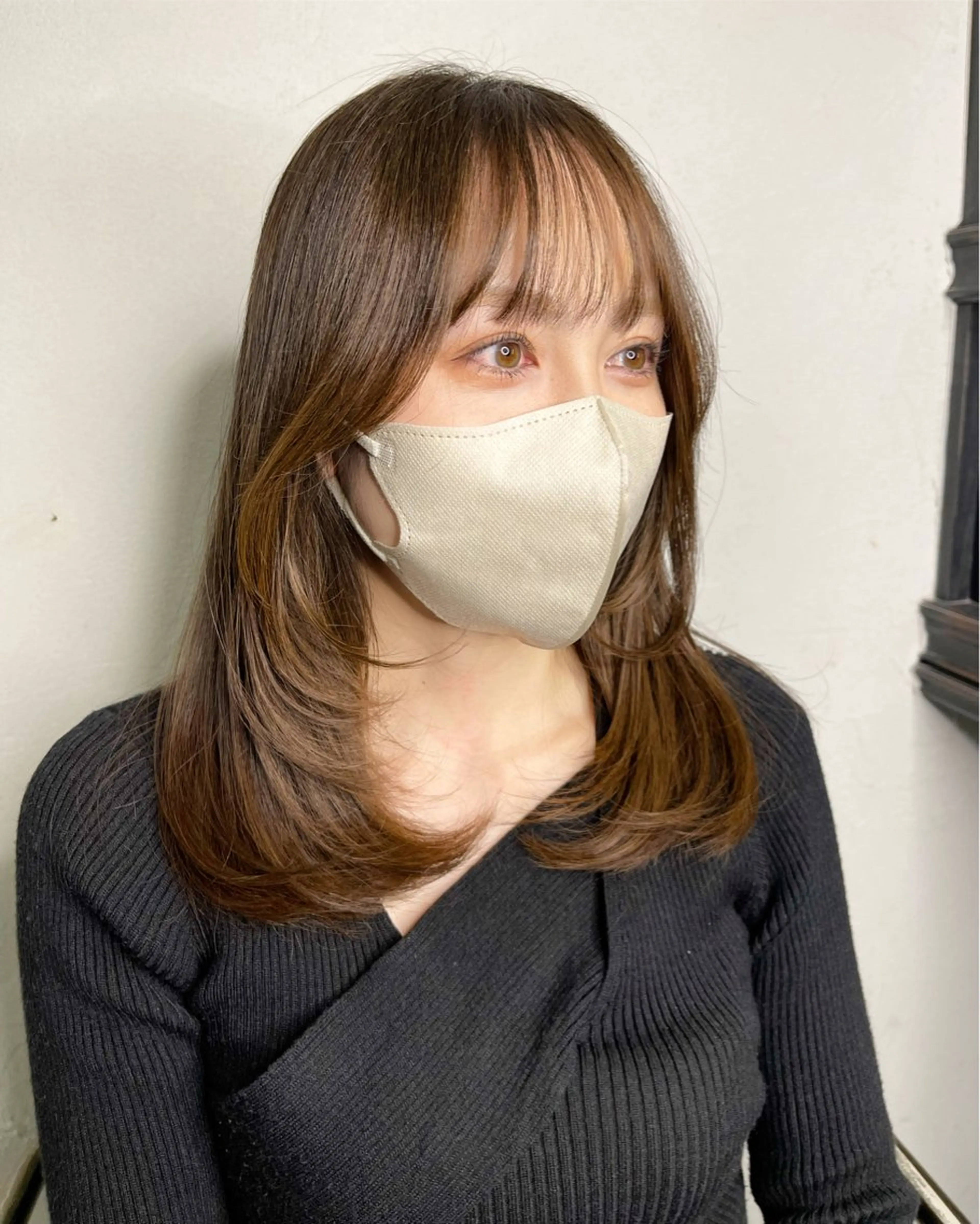 ミディアム 剣持友希/ifh iizuka/高崎のヘアスタイル