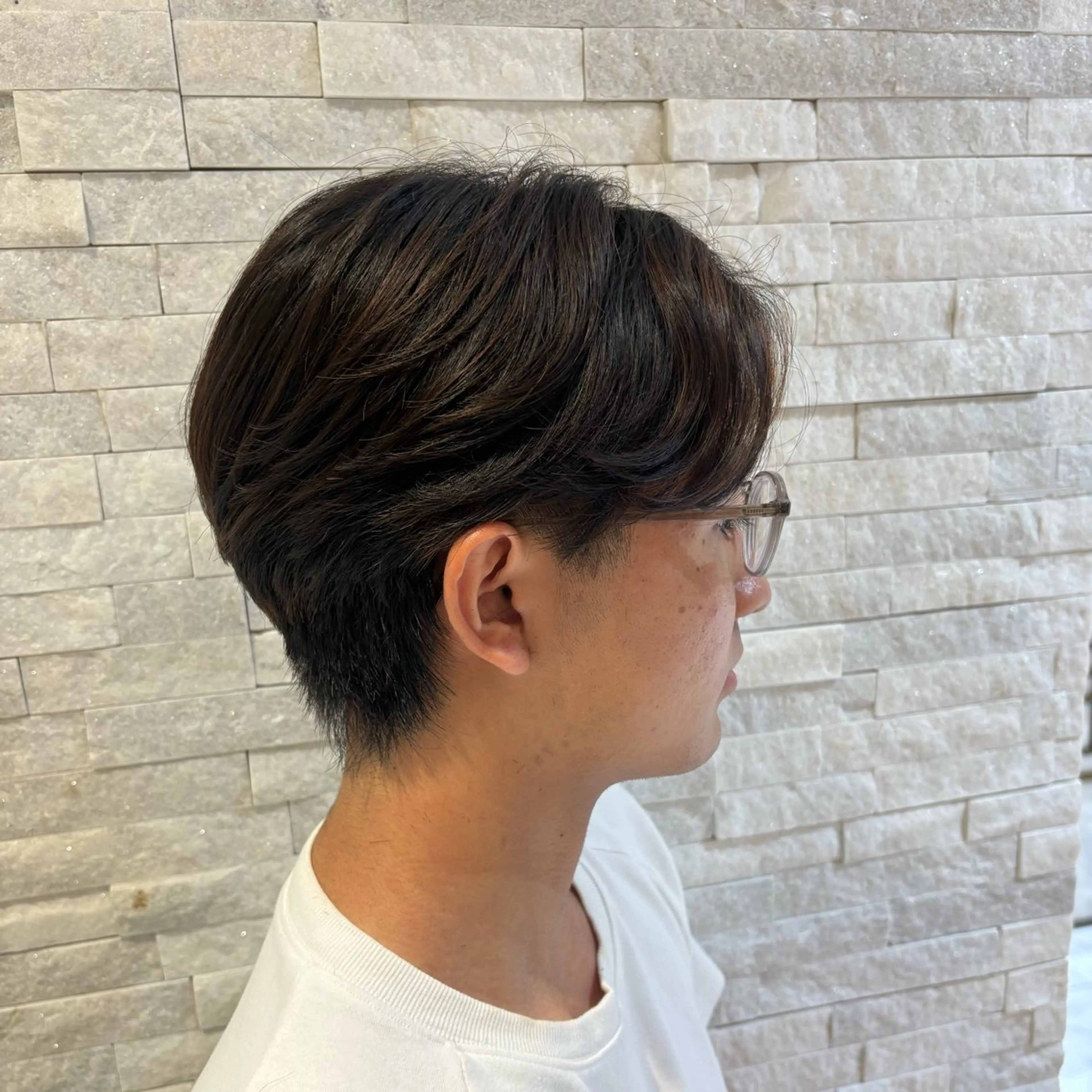 men'sカット＋毛流れ風パーマ🪽の写真