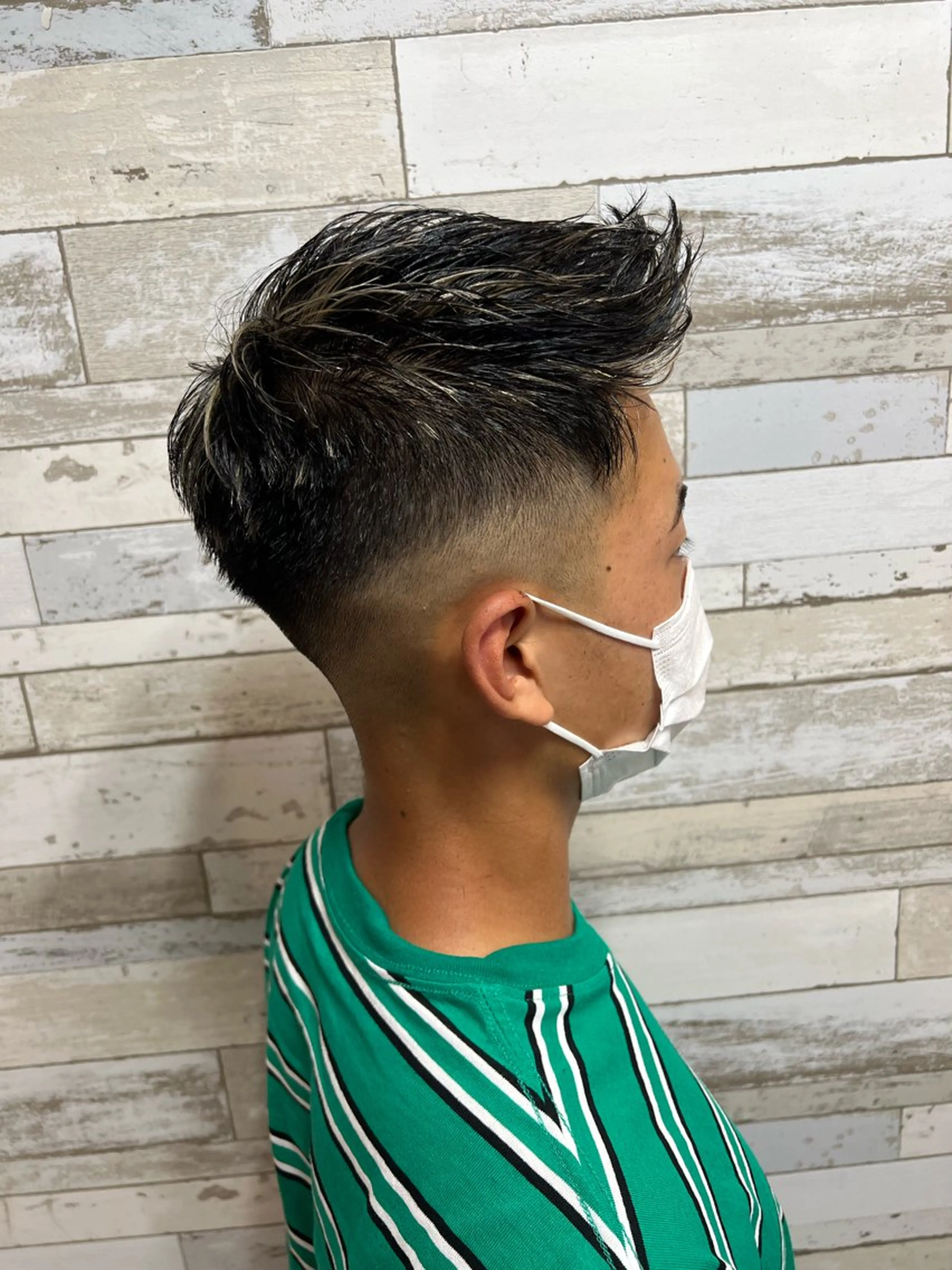 メンズ カット ヘアカラー 竹原 徹のヘアスタイル