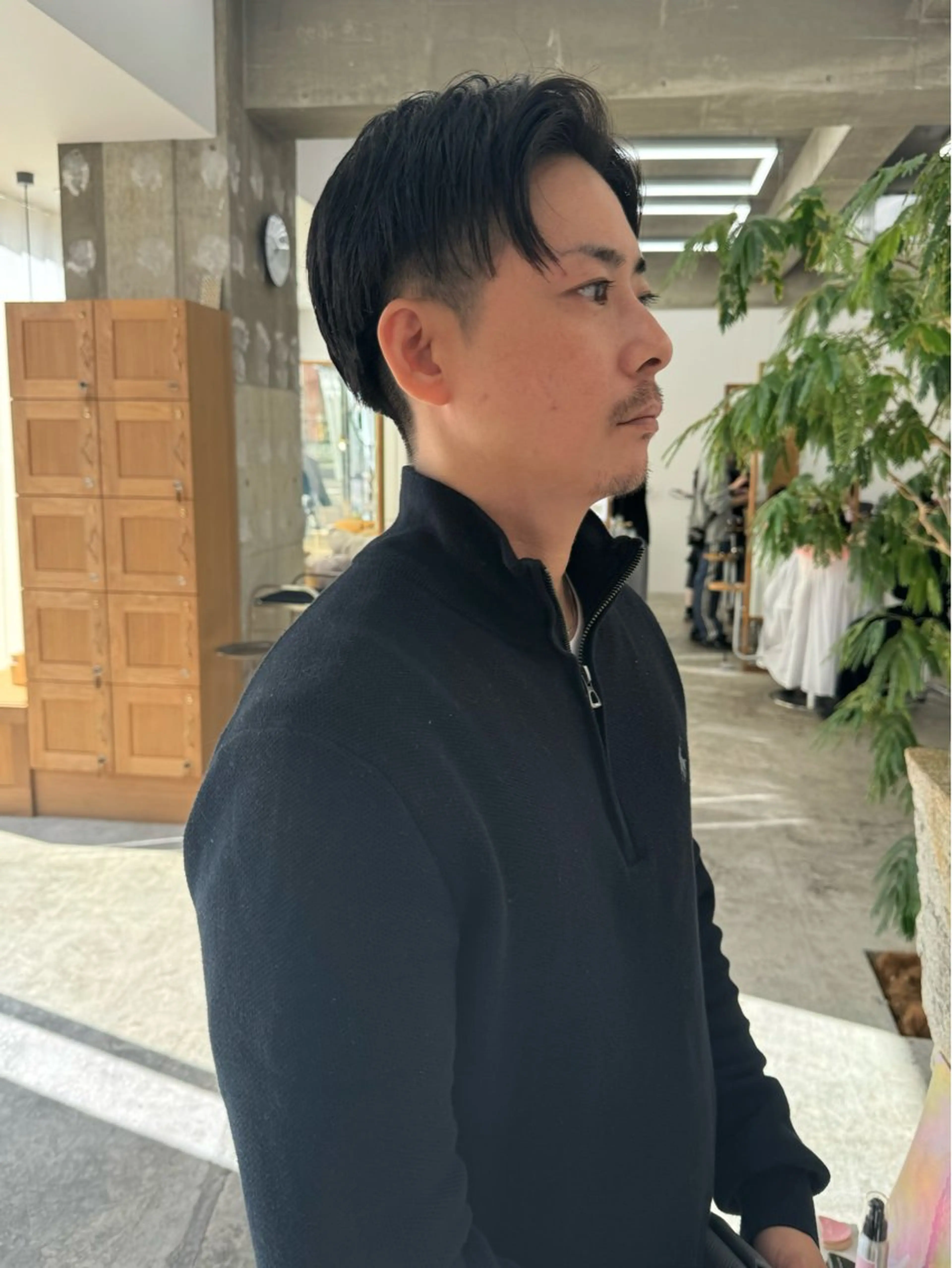 メンズ センターパート メンズカット/パーマ /amy.下村透依のヘアスタイル