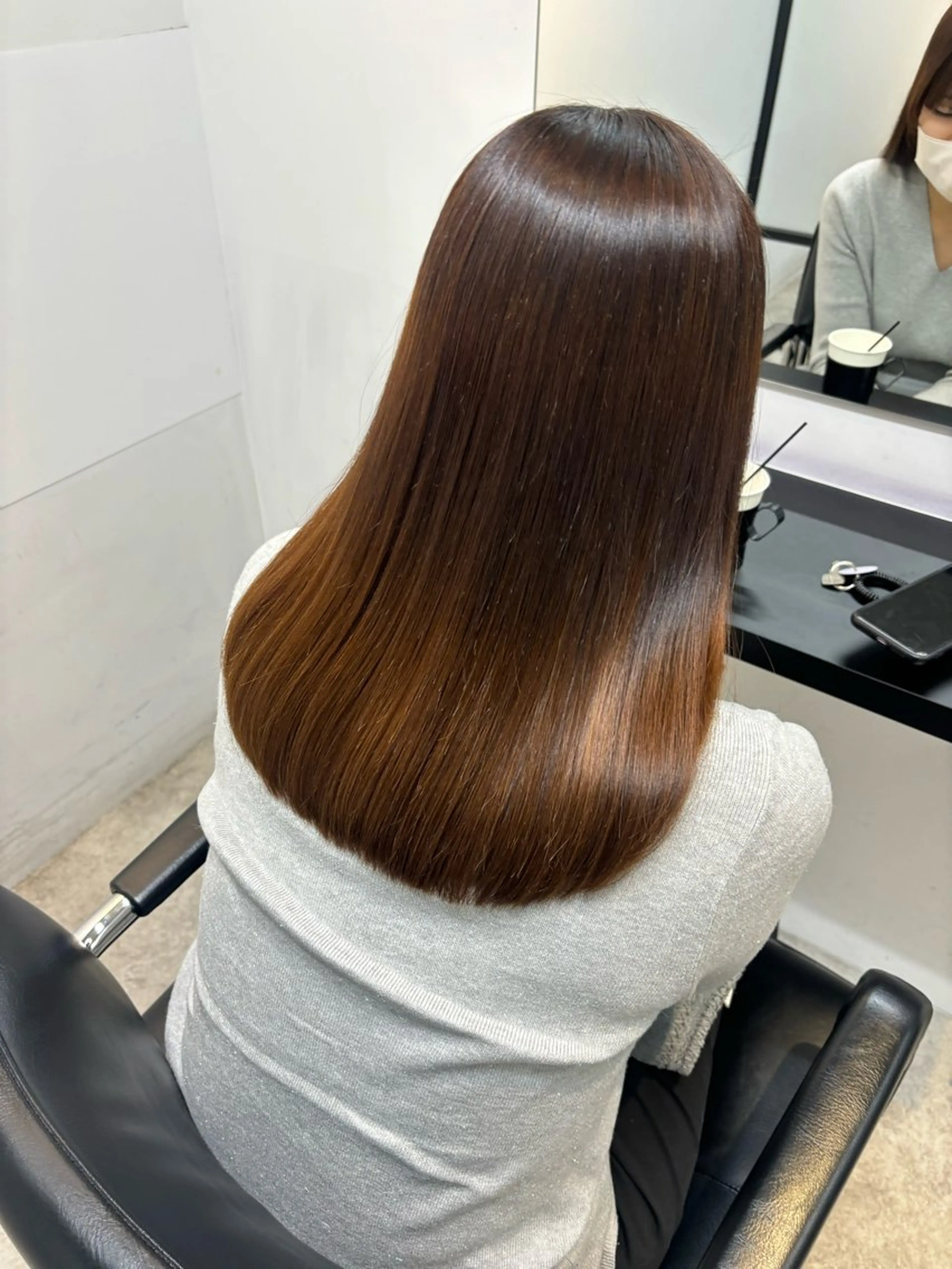 ロング 髪質改善 トリートメント 髪質改善♡ 保坂汐音のヘアスタイル