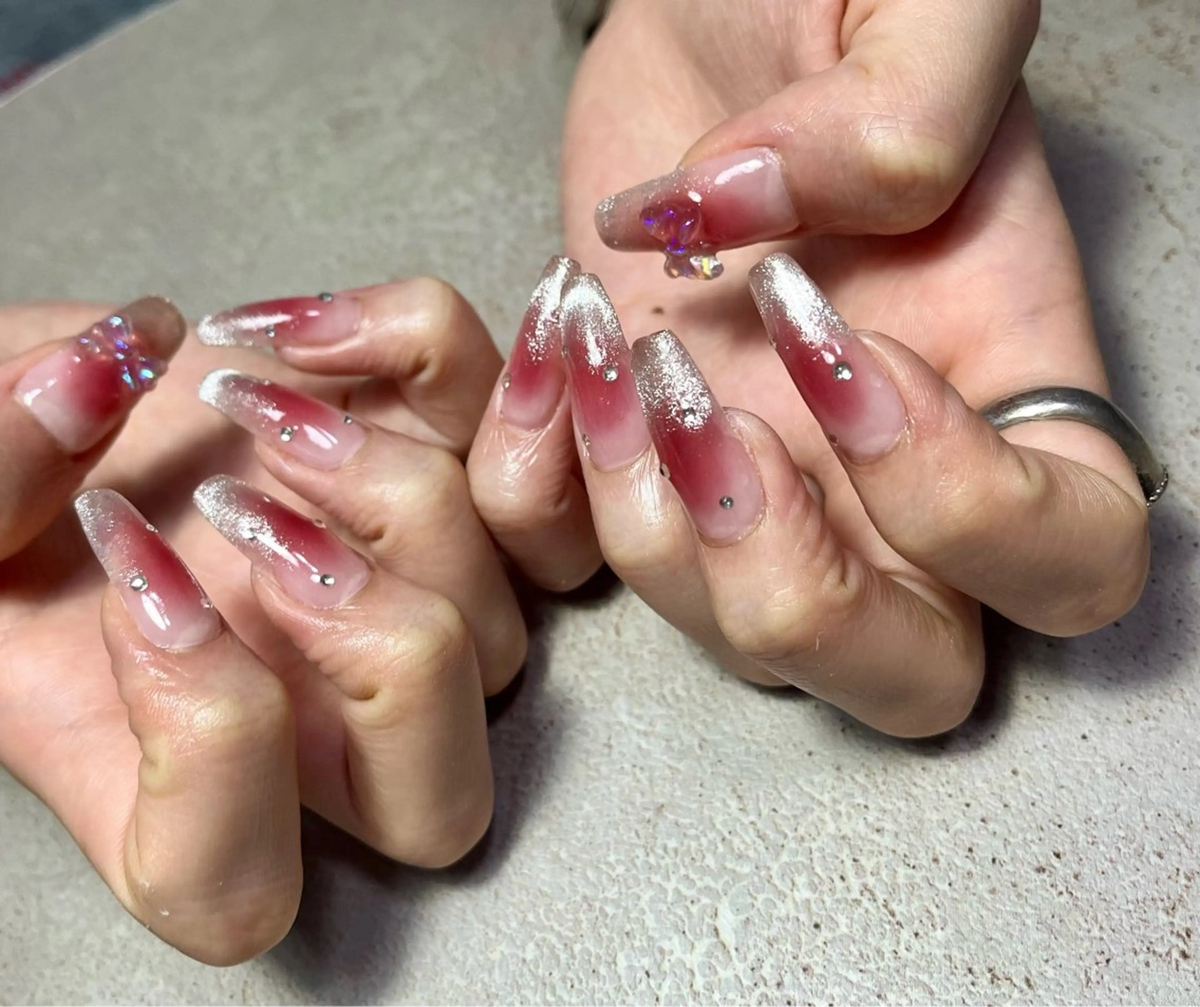 ネイル ハンドネイル goldgleams ちなのネイルデザイン