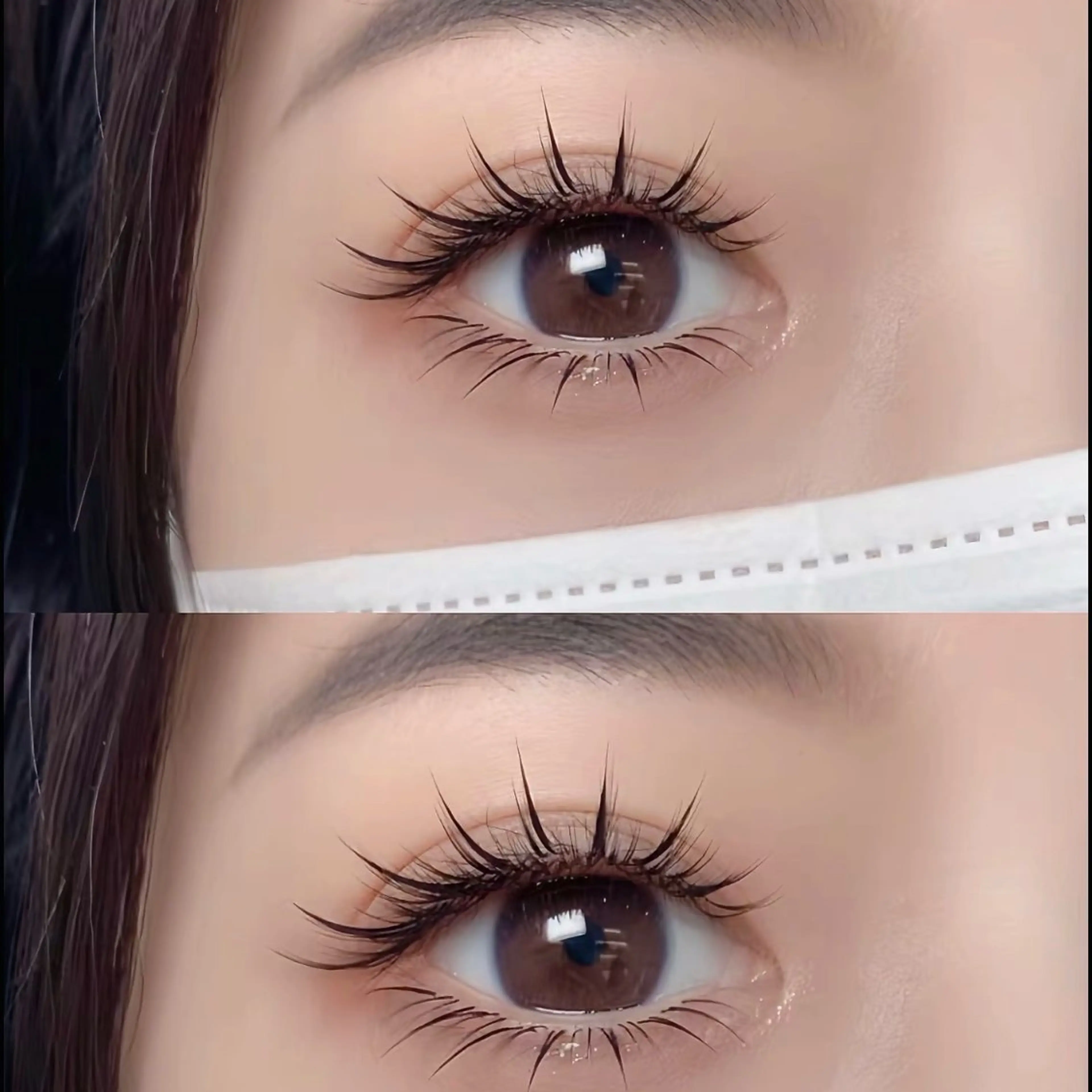 マツエク・マツパ 束感まつ毛 カラーマツエク フラットラッシュ パリジェンヌラッシュリフト まつげパーマ マツエク ミユ 横浜のマツエク・マツパデザイン
