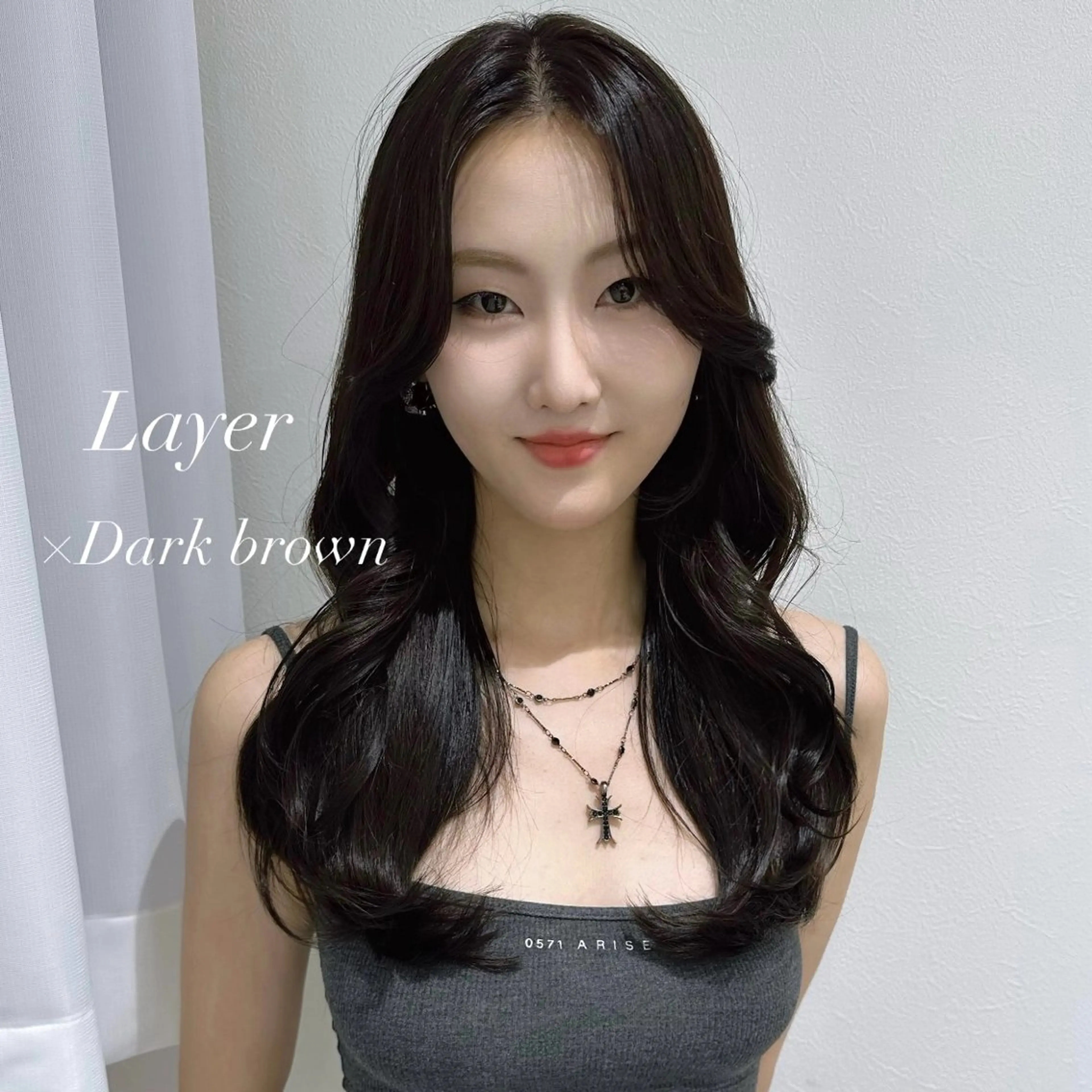 ロング 韓国𝐻𝑎𝑖𝑟 🇰🇷🖤ハラのヘアスタイル