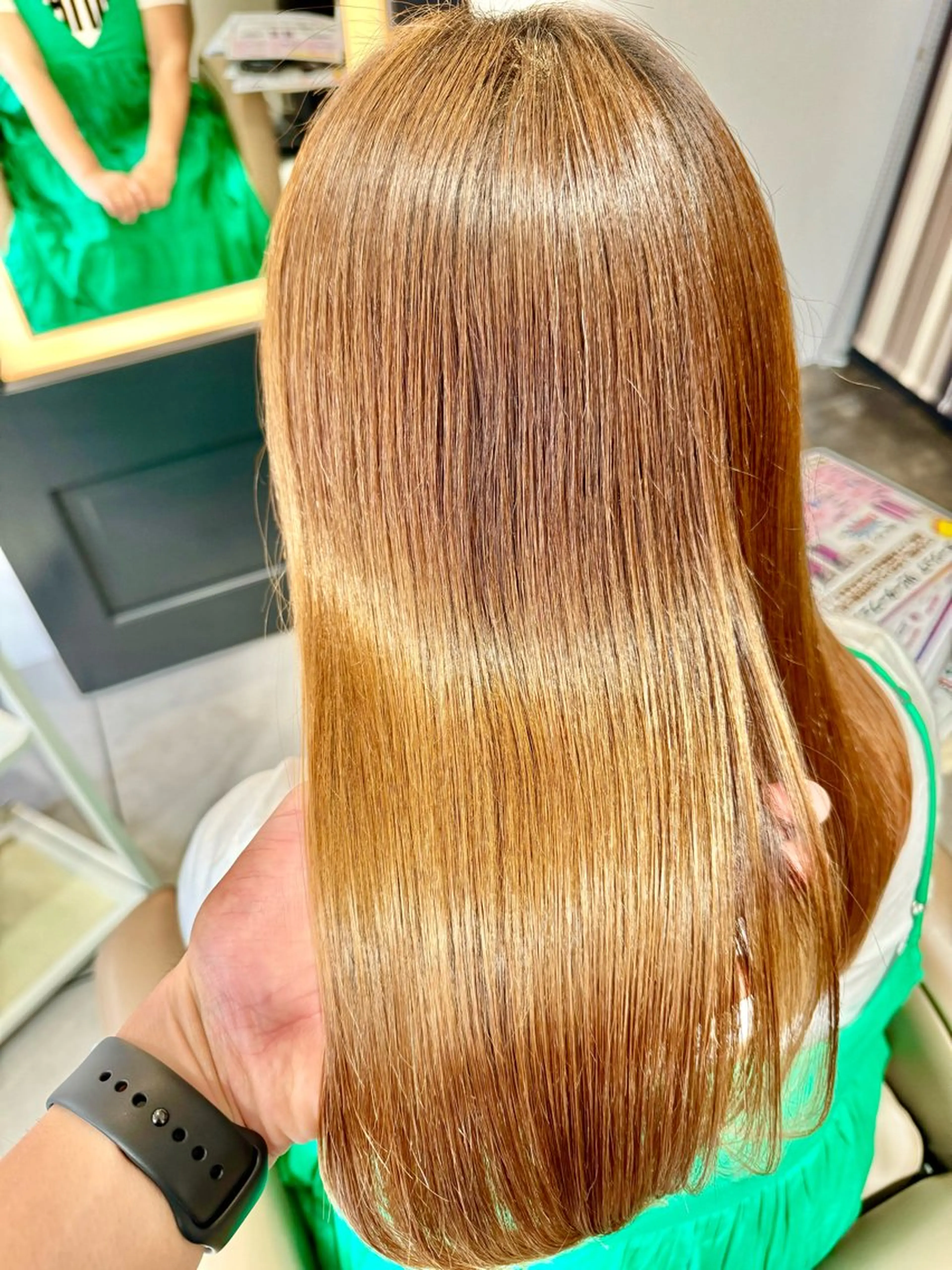 ミディアム カラー 美髪/髪質改善 川口凌弥のヘアスタイル