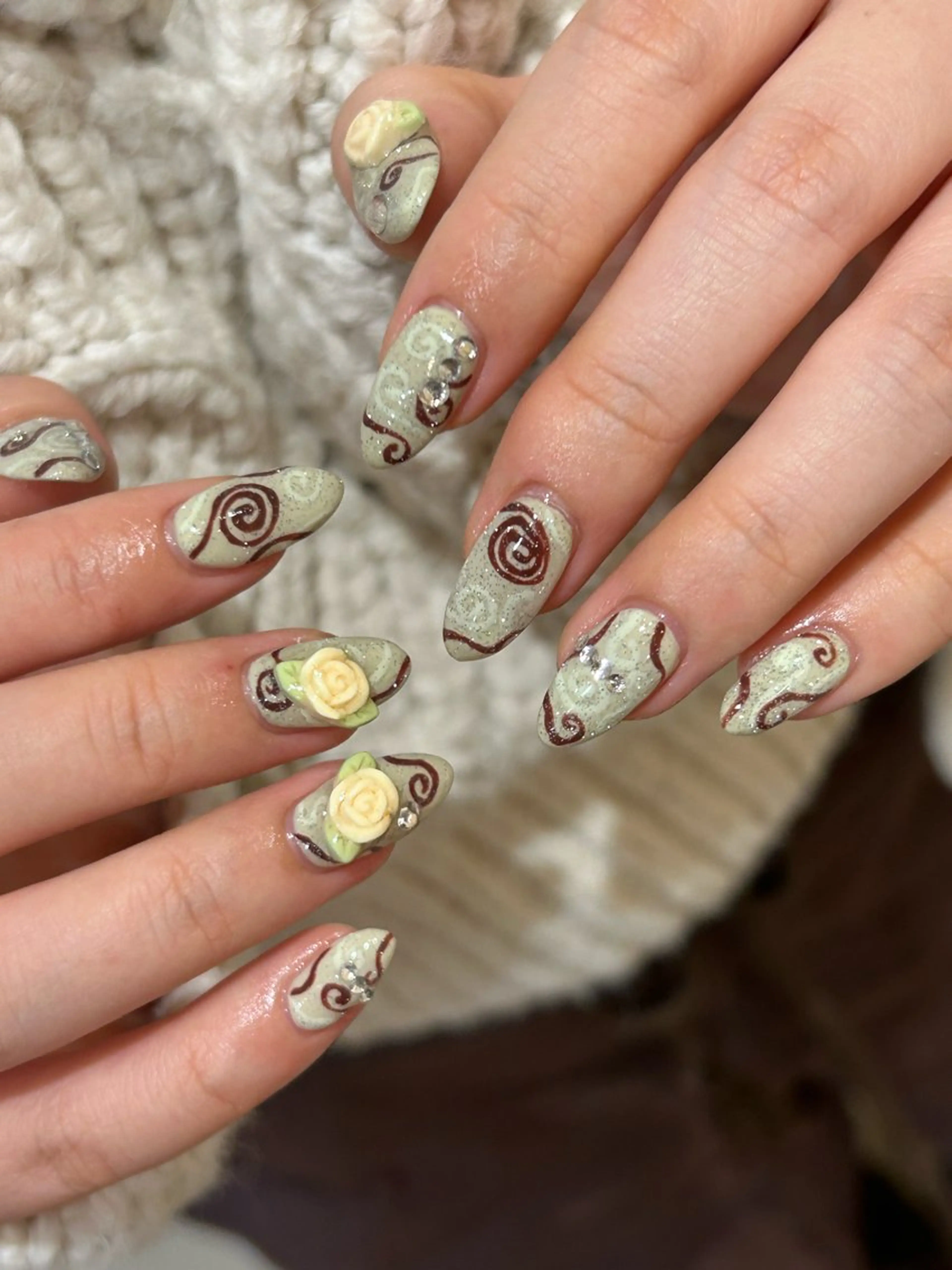 ネイル ハンドネイル Mana 🫧 パラジェル⌇自由が丘のネイルデザイン