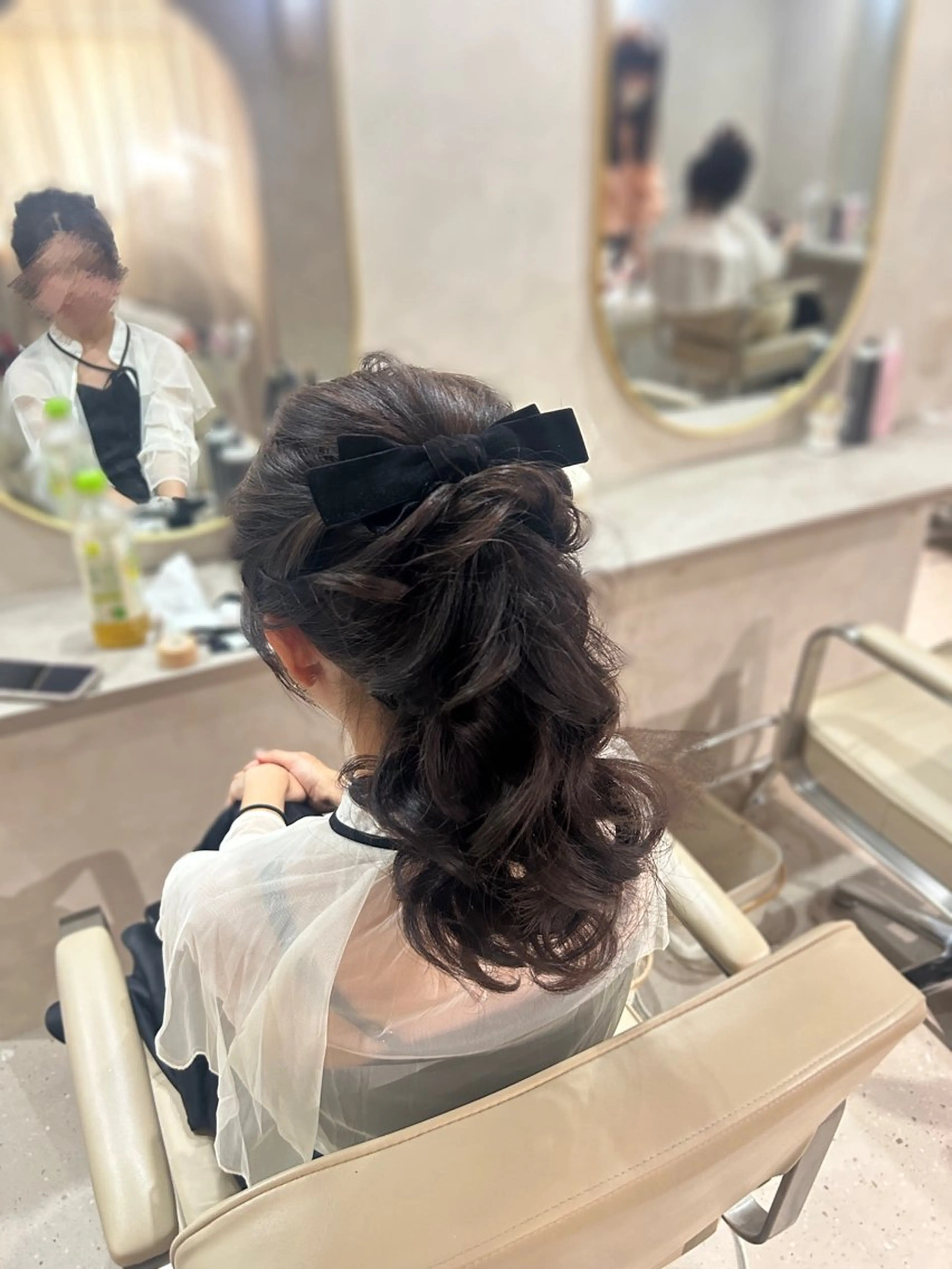 ヘアアレンジ ヘアセット な つ き/ CURE♡のヘアスタイル