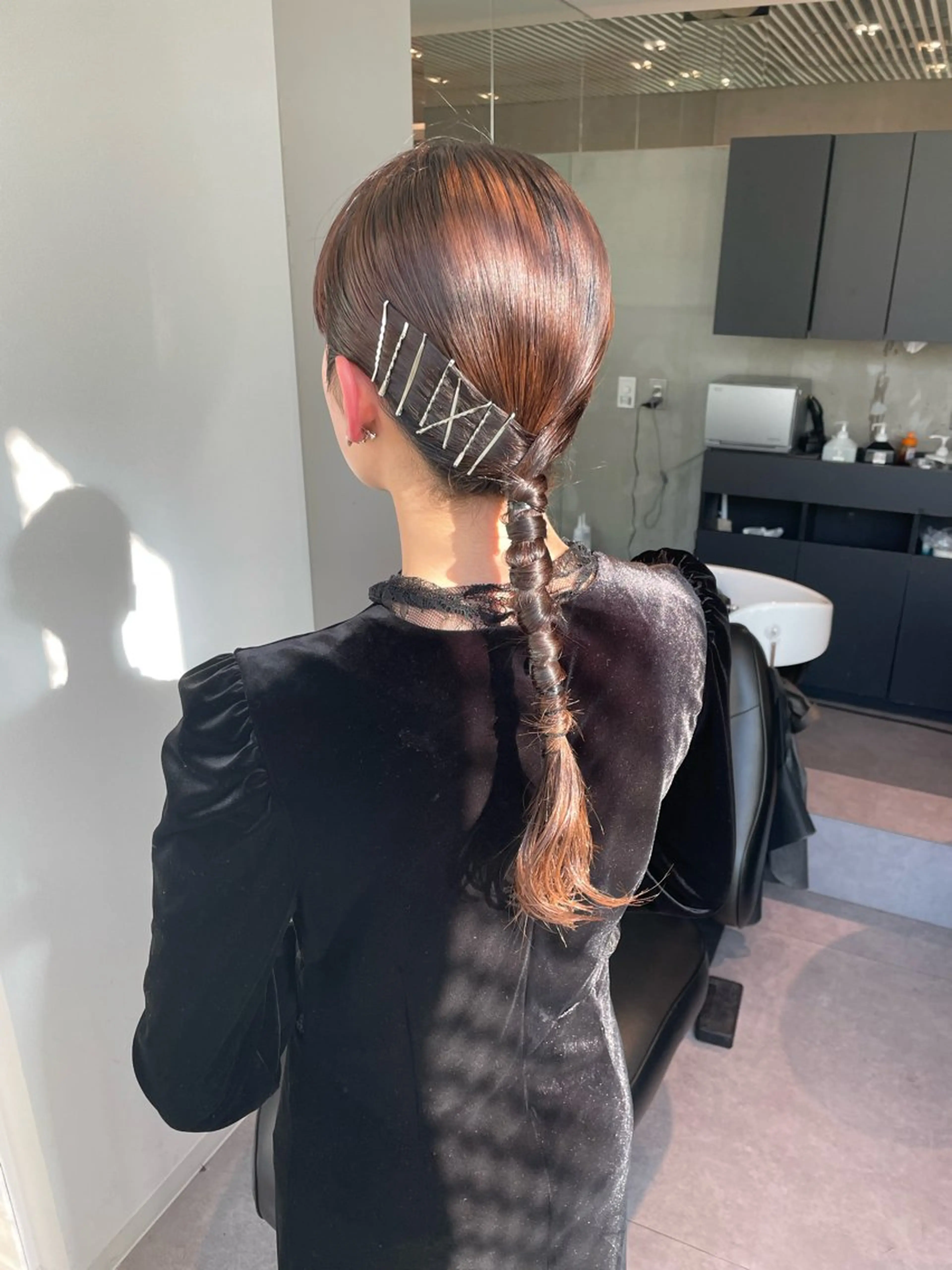 ヘアアレンジ ヘアセット 銀座／レイヤーカット 🤍内野すみれのヘアスタイル