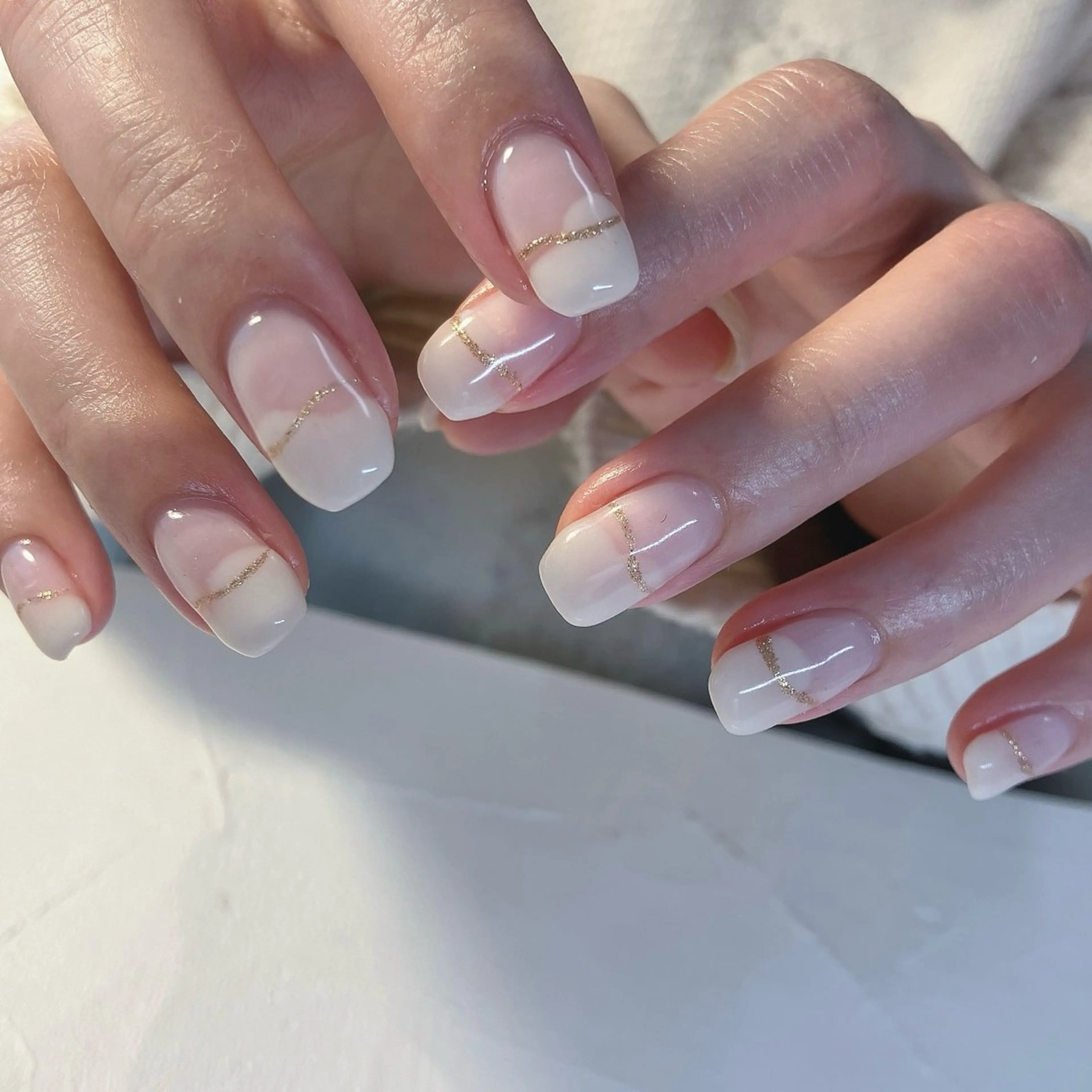 ネイル フレンチネイル ハンドネイル ハンドケア nails 🎀meのネイルデザイン