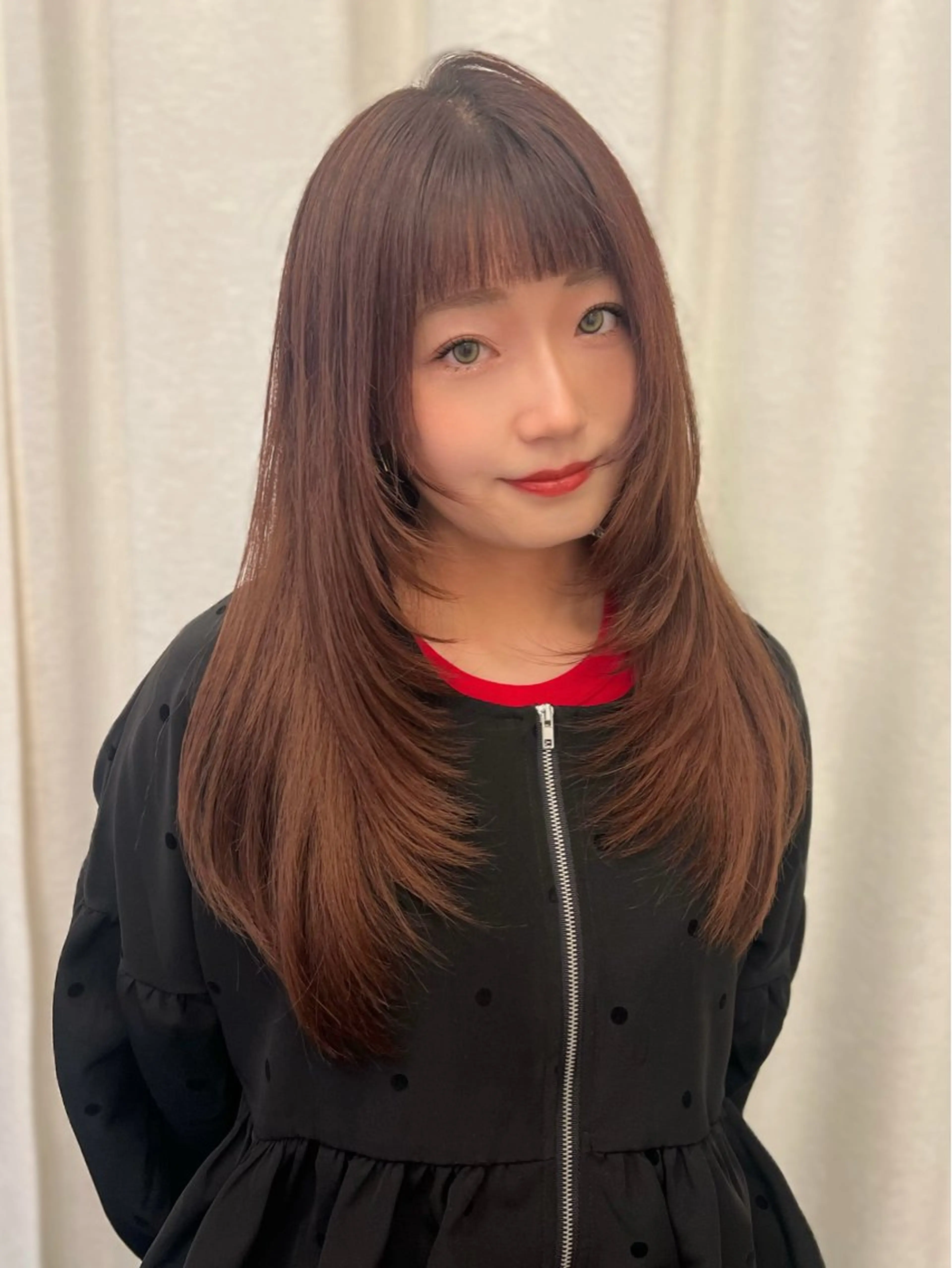 カラー ヘアアレンジ 透明感カラー ダブルカラー ヘアカラー トリートメント saya🍀/透明感 カラー/ヘアセットのヘアスタイル