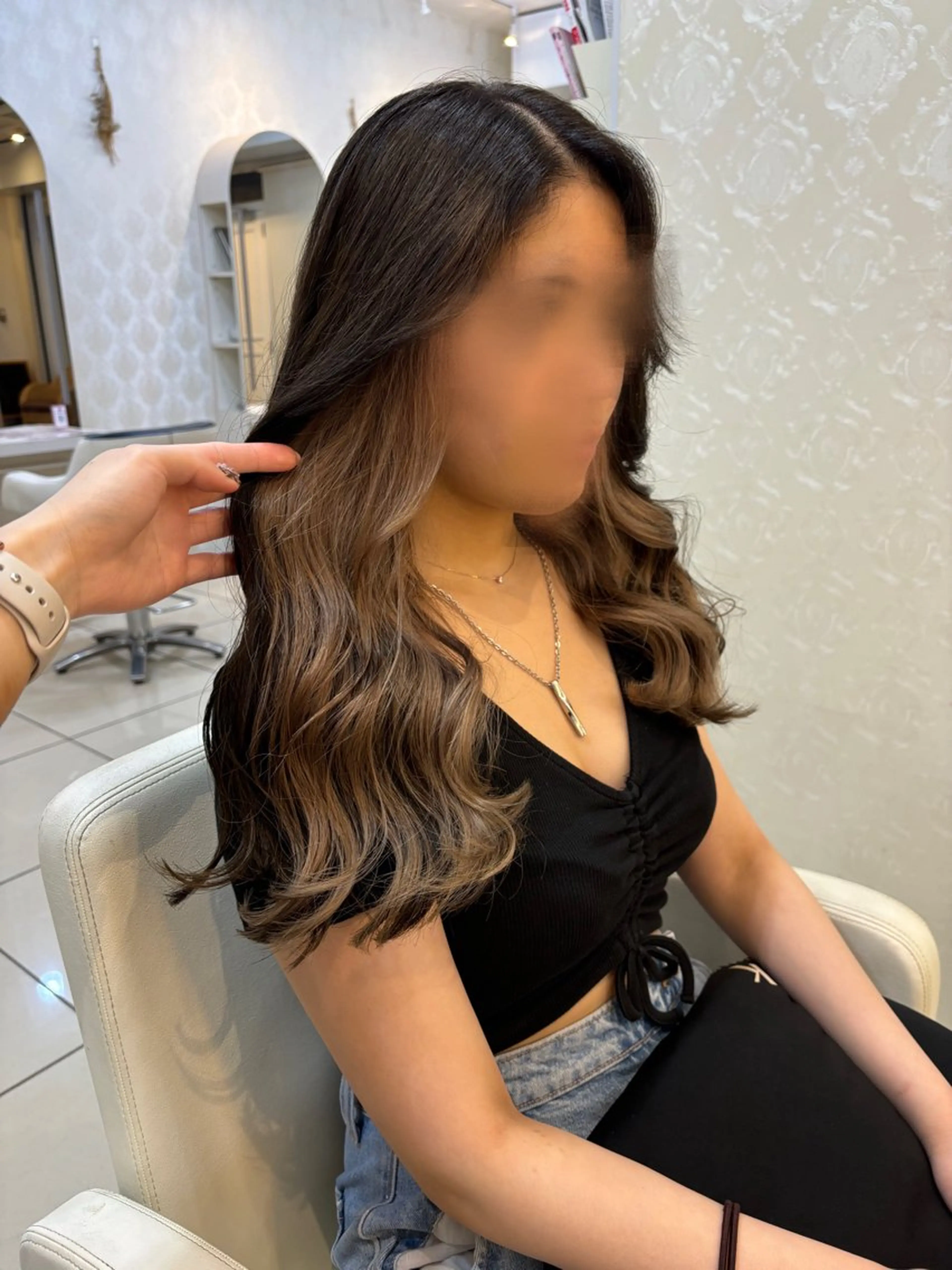 ロング カラー 🎀 おばま みゆう 🌼のヘアスタイル