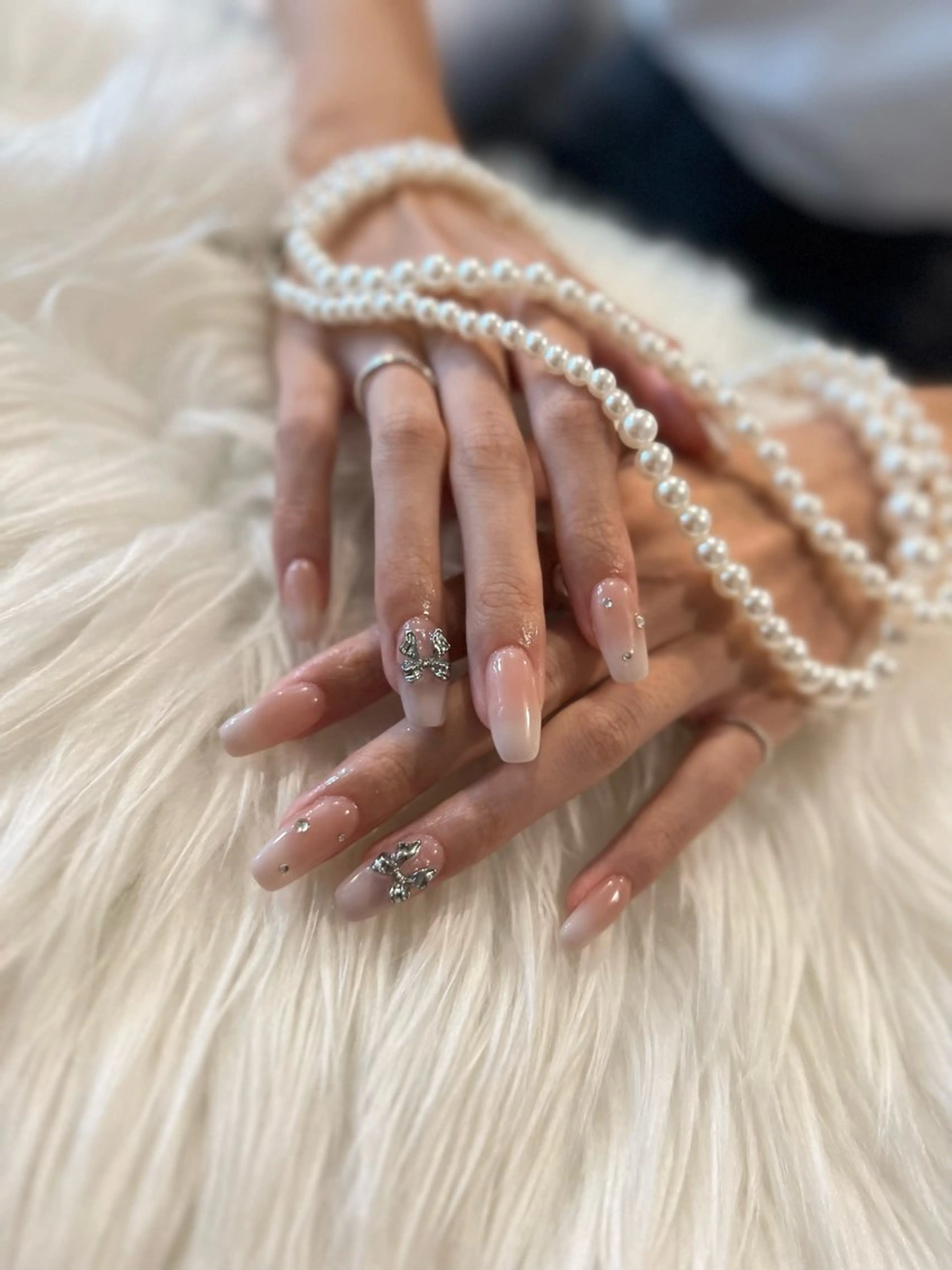 ネイル 長さ出し グラデーション 88-nail. MAKIのネイルデザイン