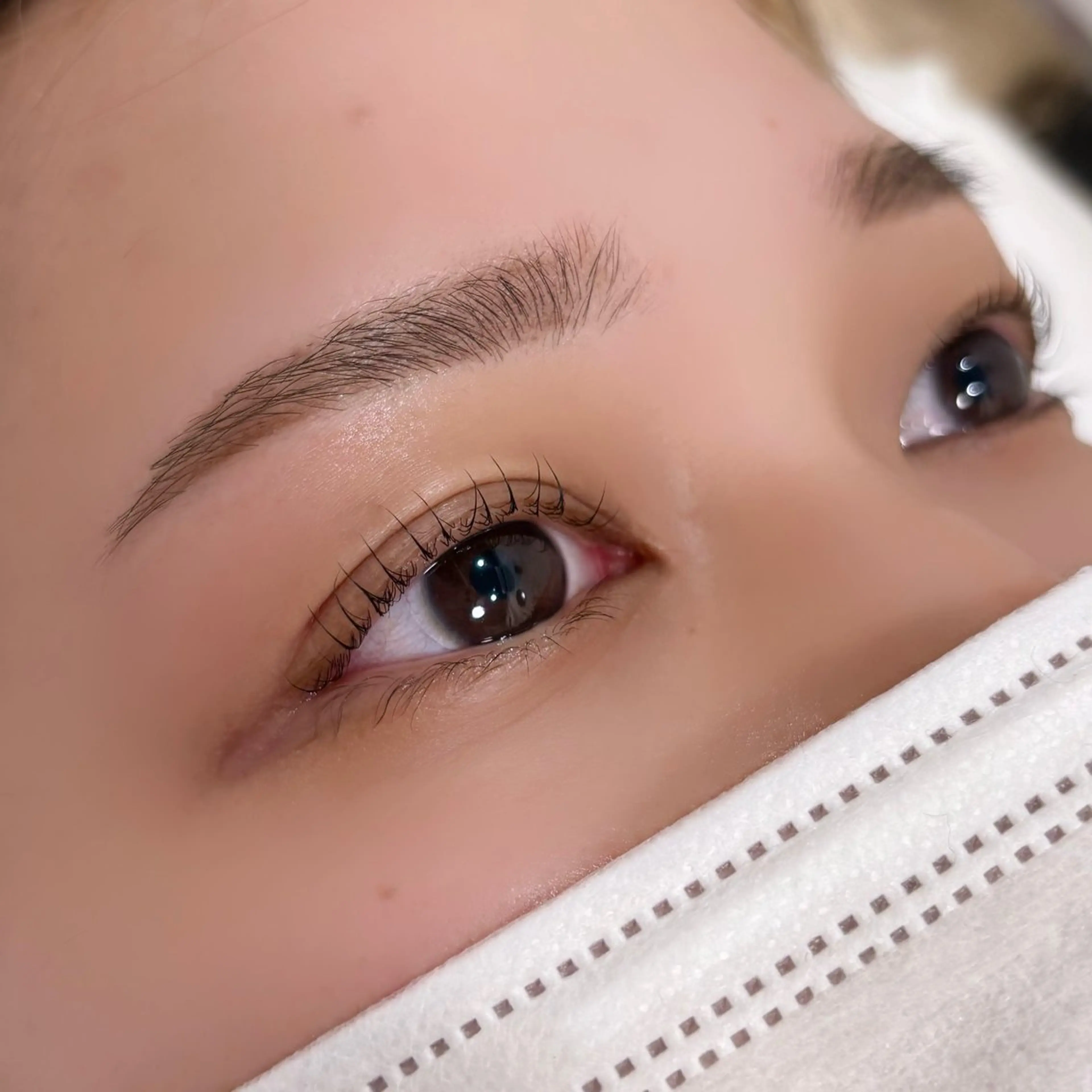 【minimo限定🤍】 パーマ(Lashlift) ×美眉アイブロウWAXの写真