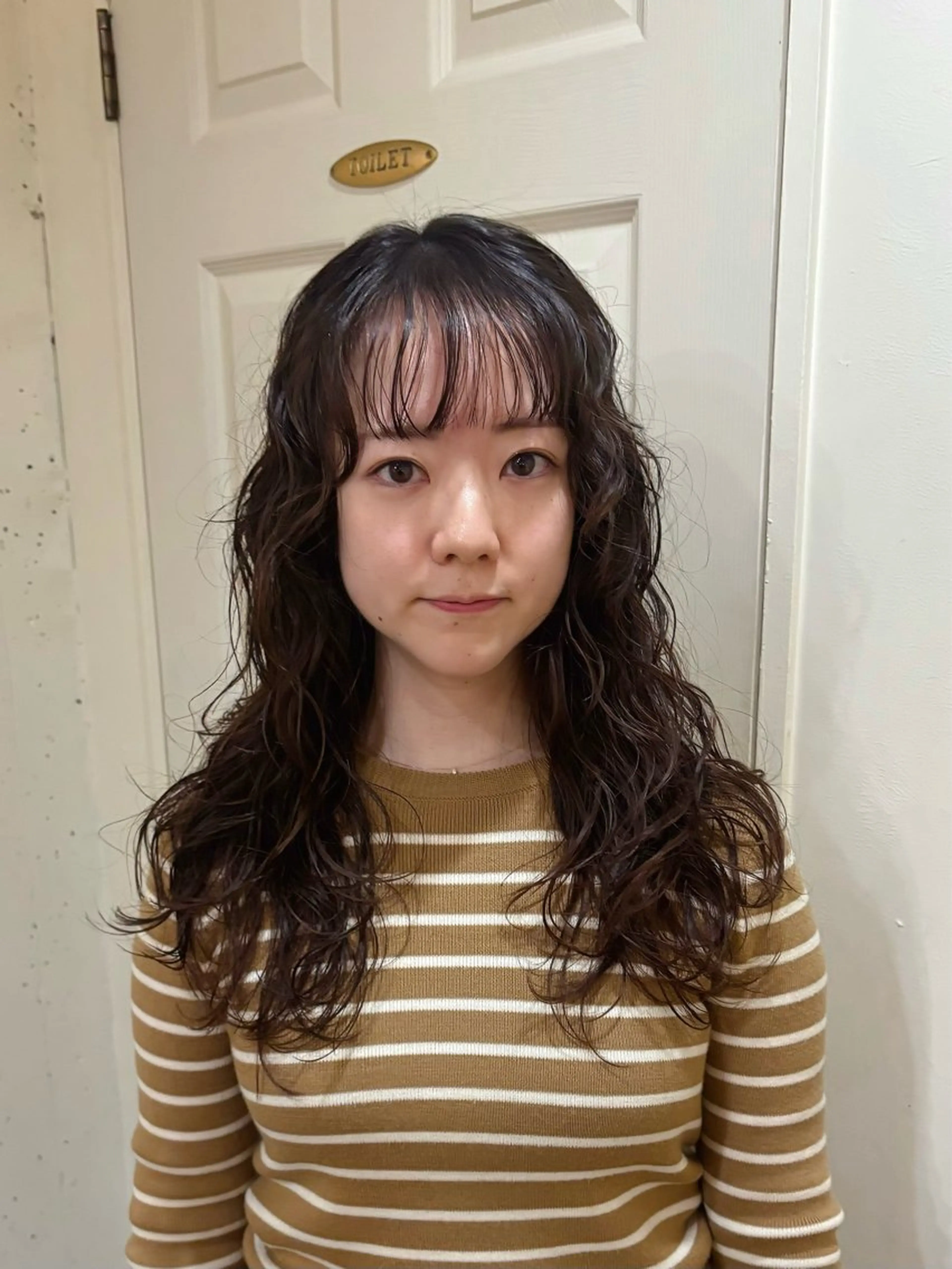 ミディアム パーマ カット パーマ kaito パーマ募集！🔵のヘアスタイル