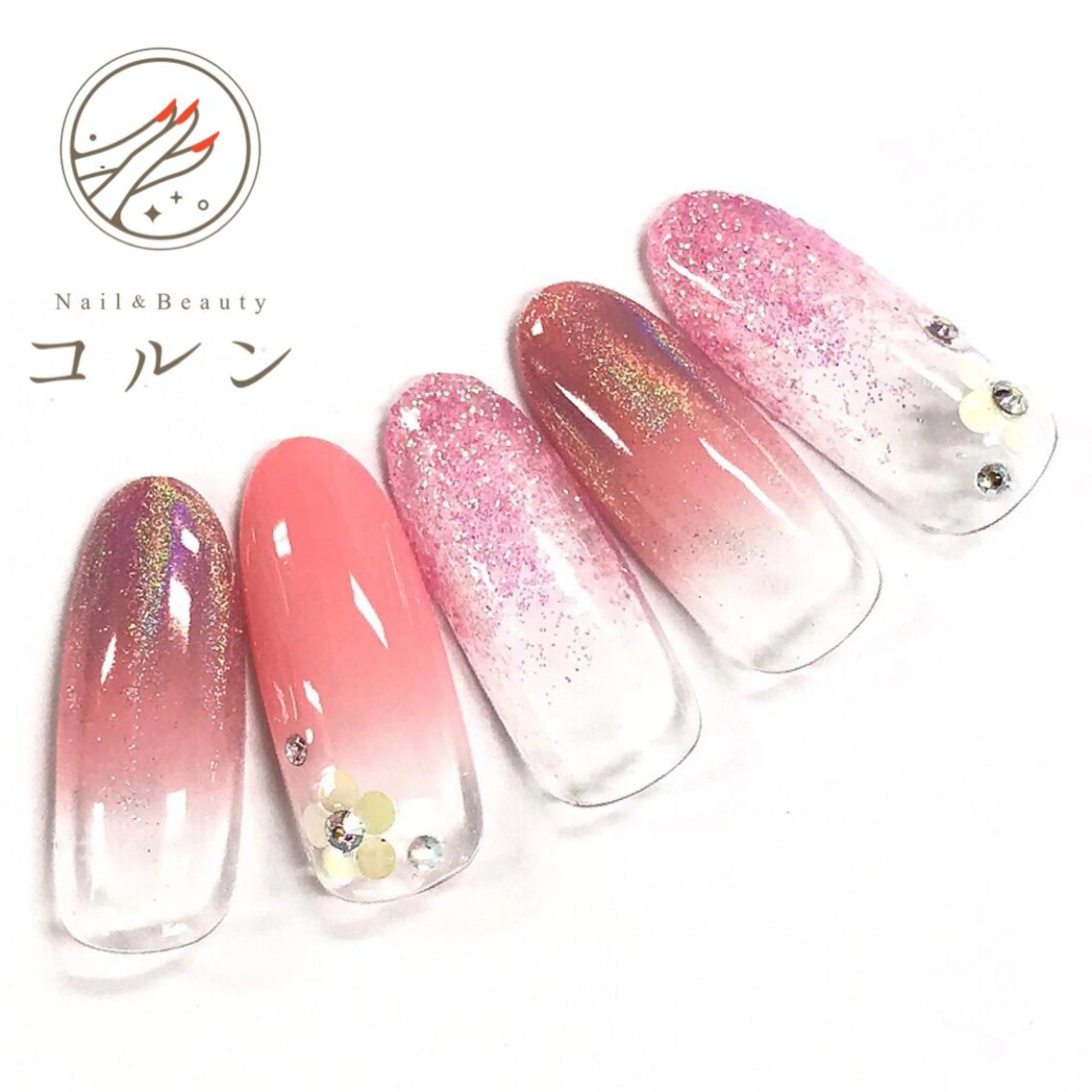 ネイル ハンドネイル フットネイル NailBeauty コルンのネイルデザイン