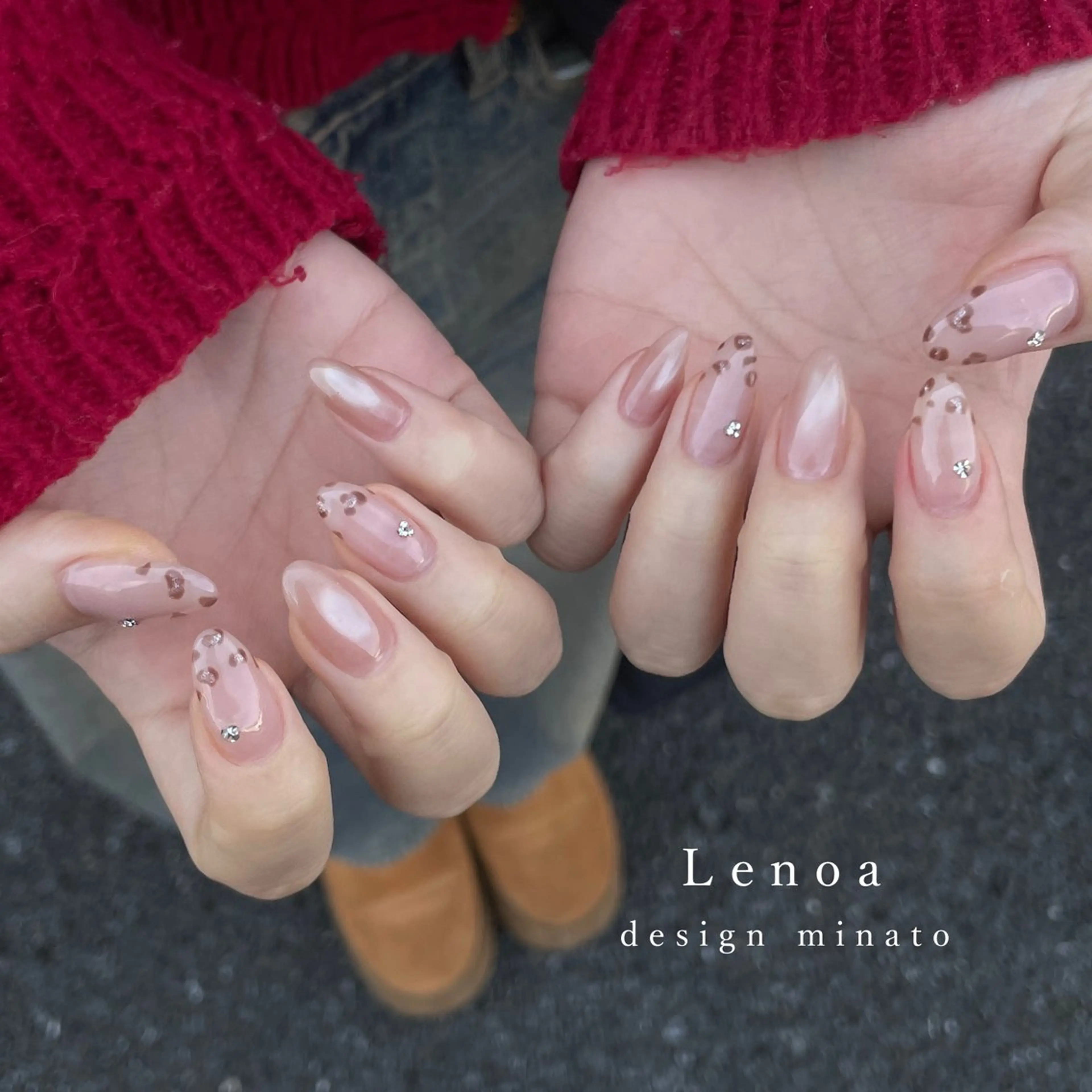 ネイル ハンドネイル Lenoa minatoのネイルデザイン