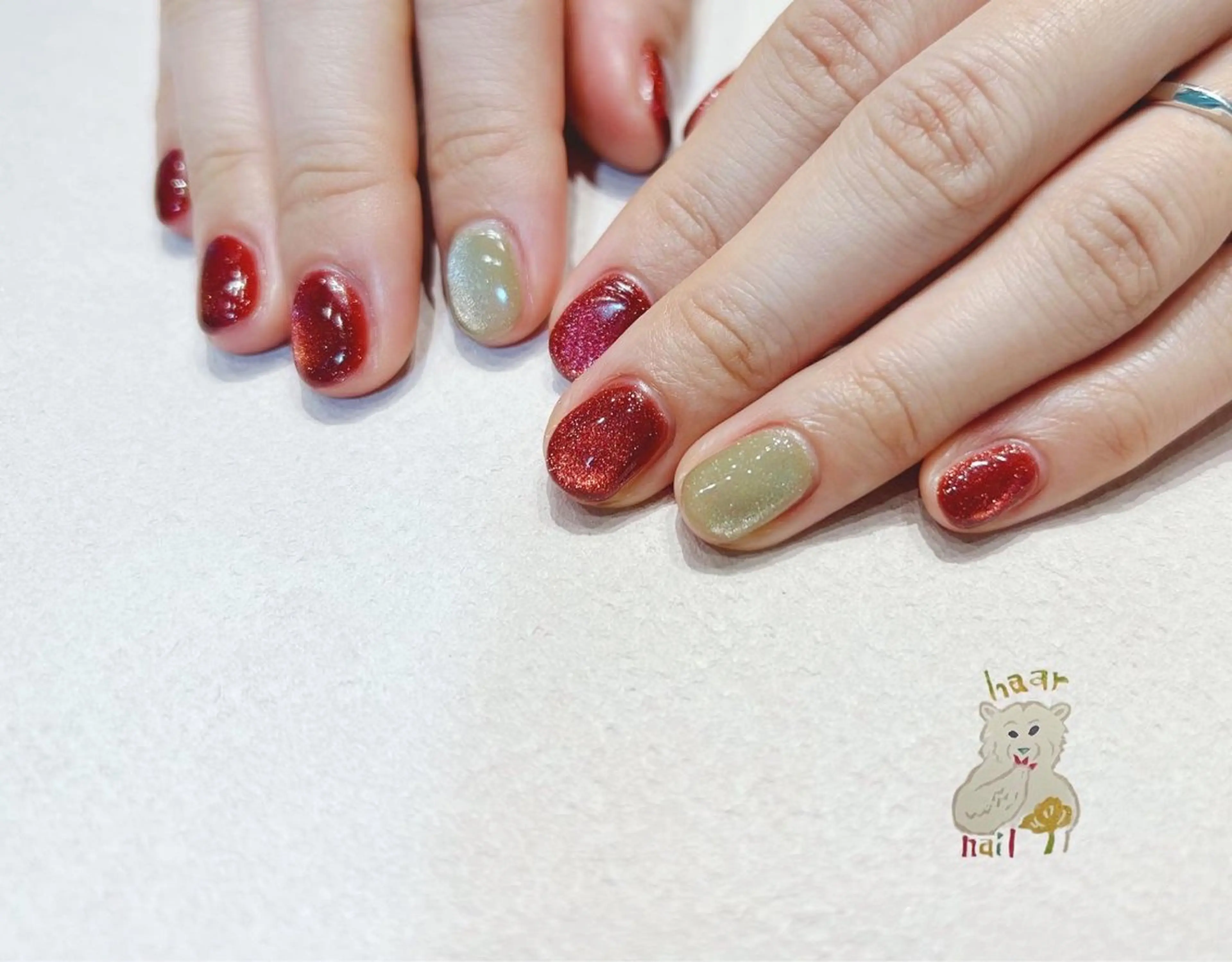 ネイル ハンドネイル 深田 加代のネイルデザイン