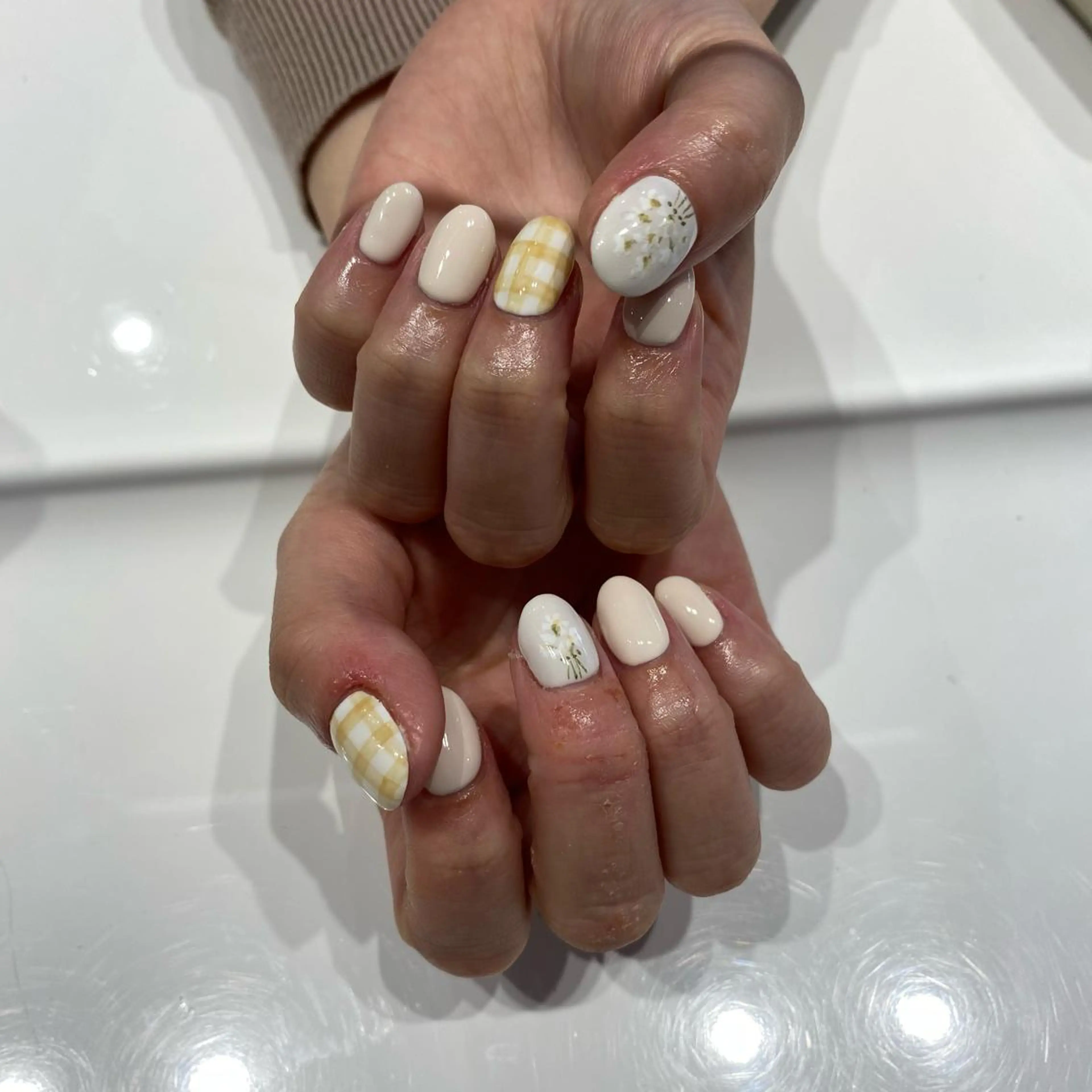 ネイル 鎌田 玲奈のネイルデザイン