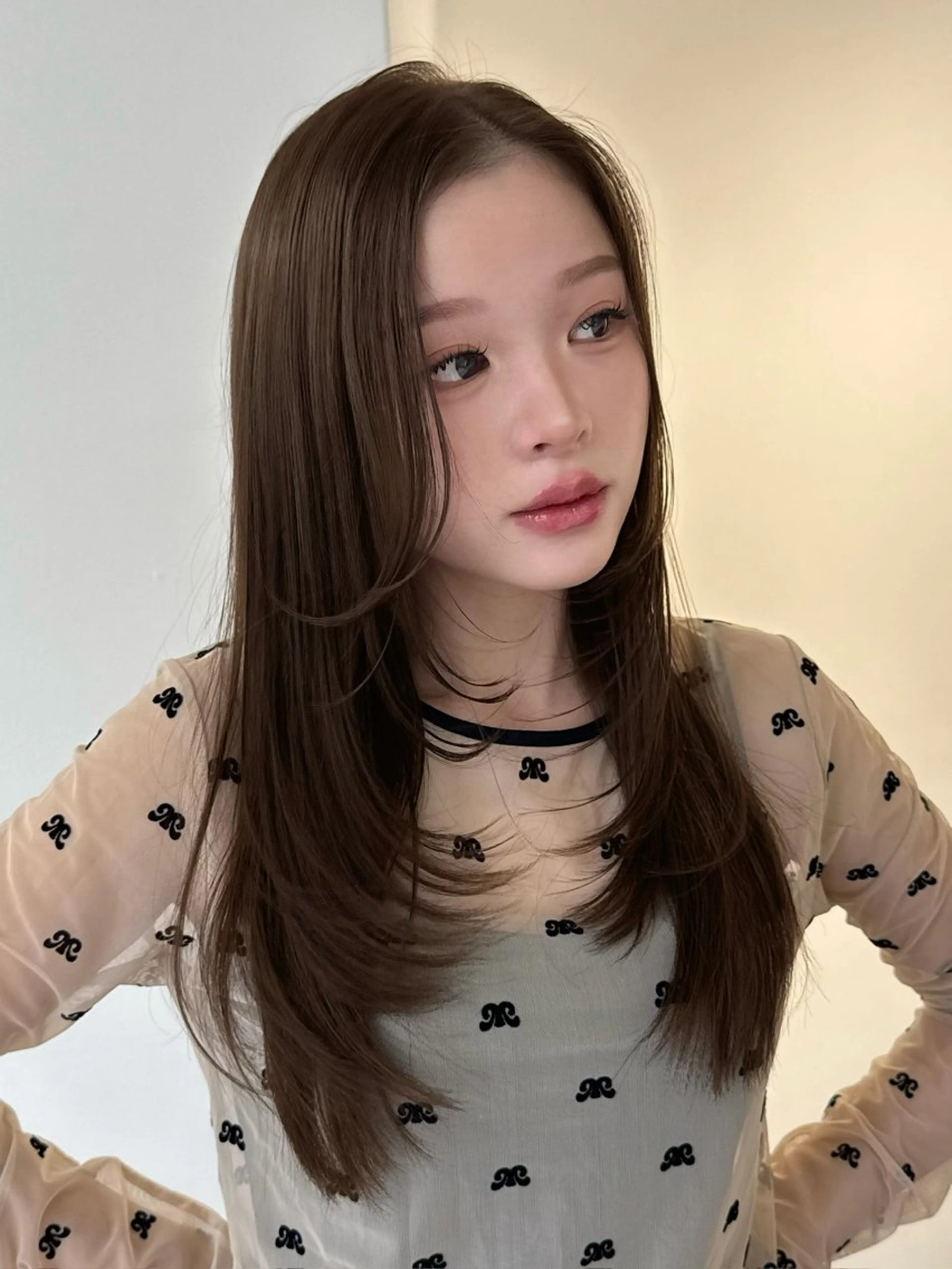 ロング カラー カット ヘアカラー トリートメント ヘアセット Rita/髪質改善 /透明感カラーのヘアスタイル