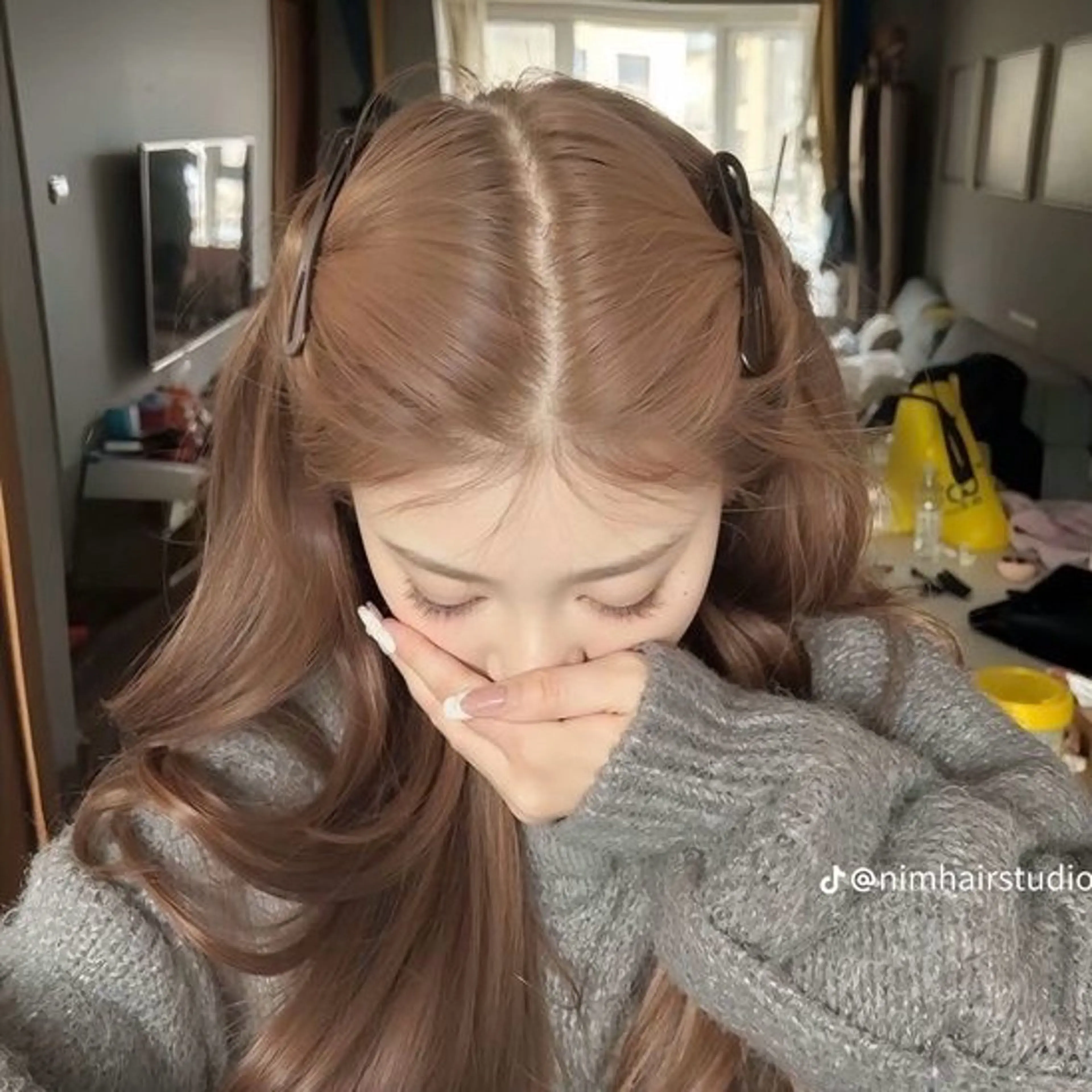 カラー 透明感ベージュ 🎀Anju/渋谷のヘアスタイル