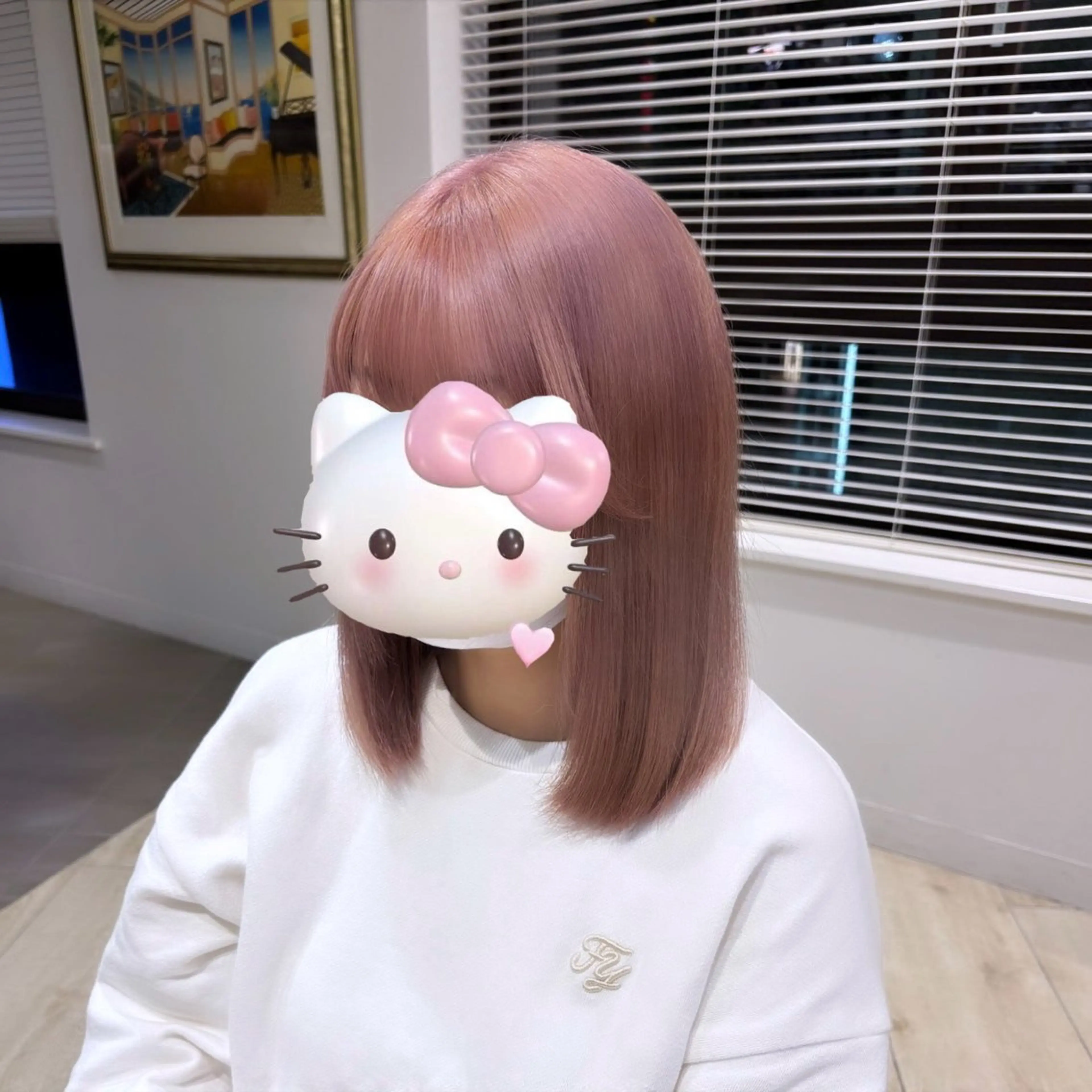 カラー ブリーチ ヘアカラー Ririka/銀座/ Euphoria🎀のヘアスタイル